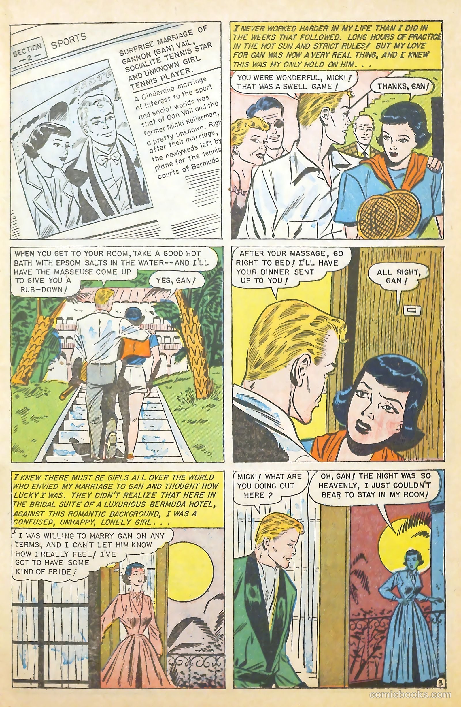 Complete Love Magazine #166 (1951) — page 29 of 36
