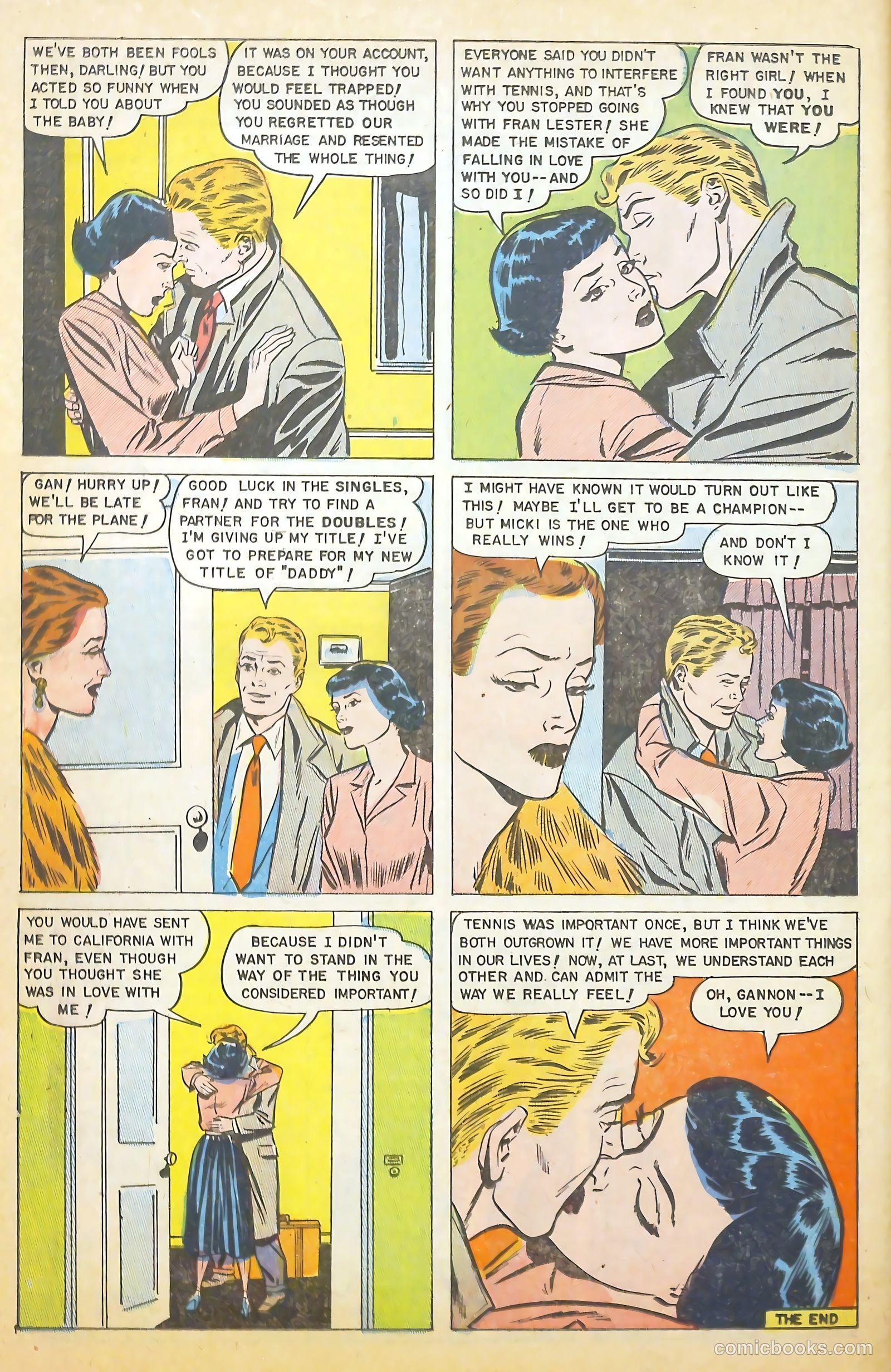 Complete Love Magazine #166 (1951) — page 34 of 36