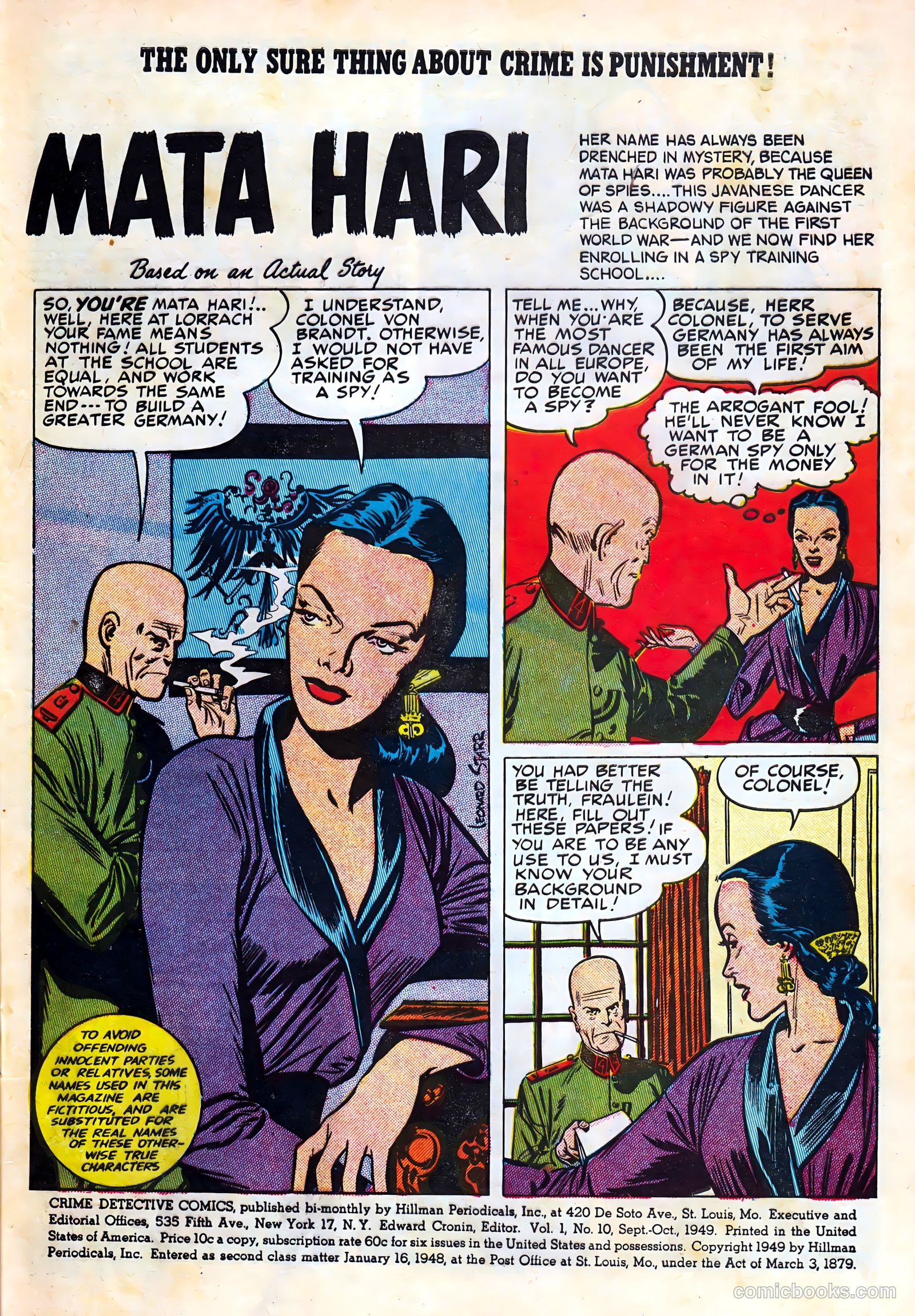 Crime Detective Comics v1 #10 — page 3 of 52