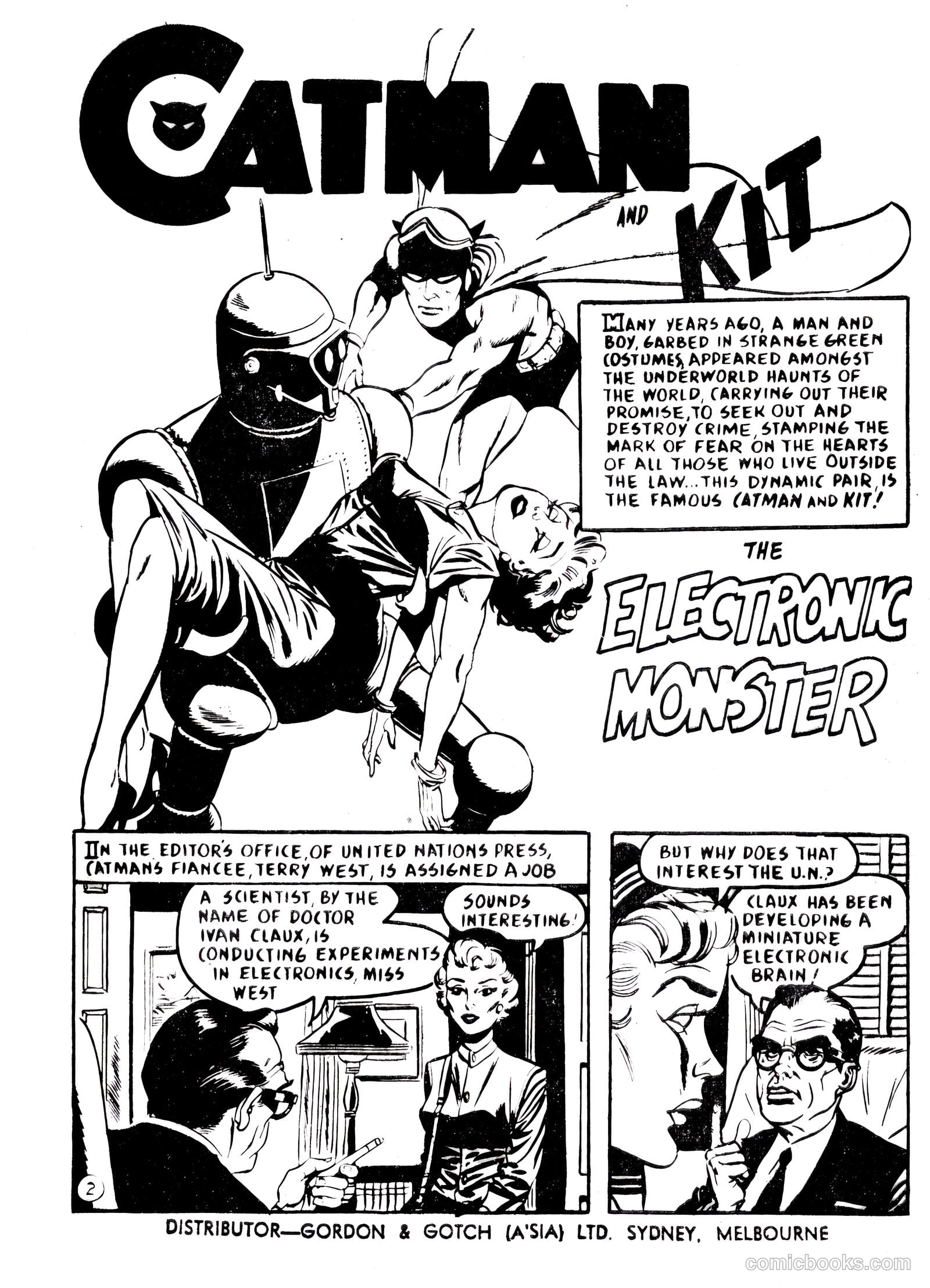 Catman #21 (1965) — page 2 of 24