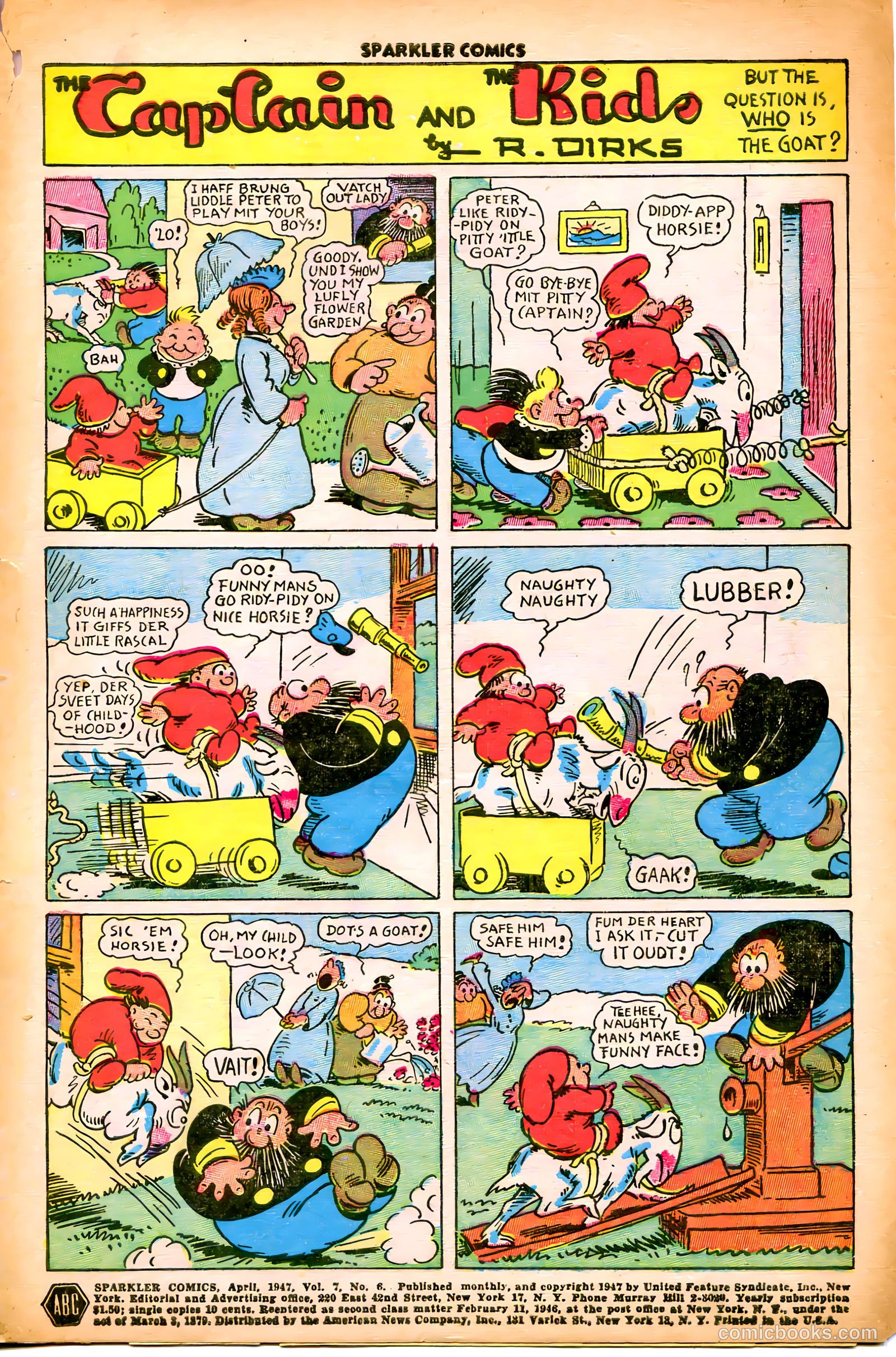 Sparkler Comics #66 (1948) — page 3 of 32