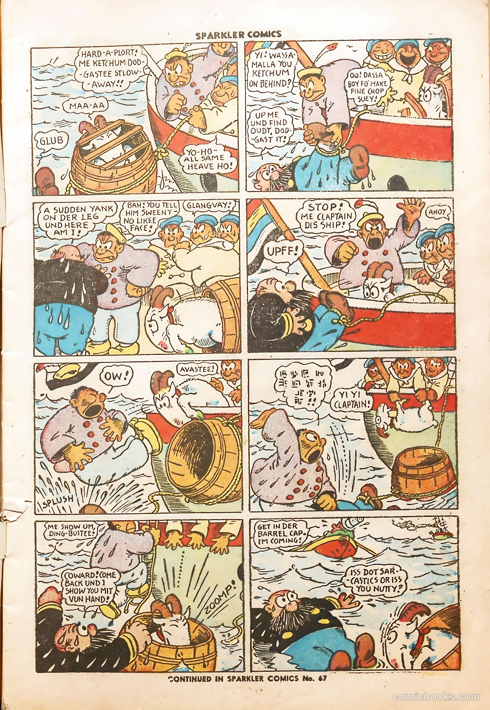Sparkler Comics #66 (1948) — page 7 of 32