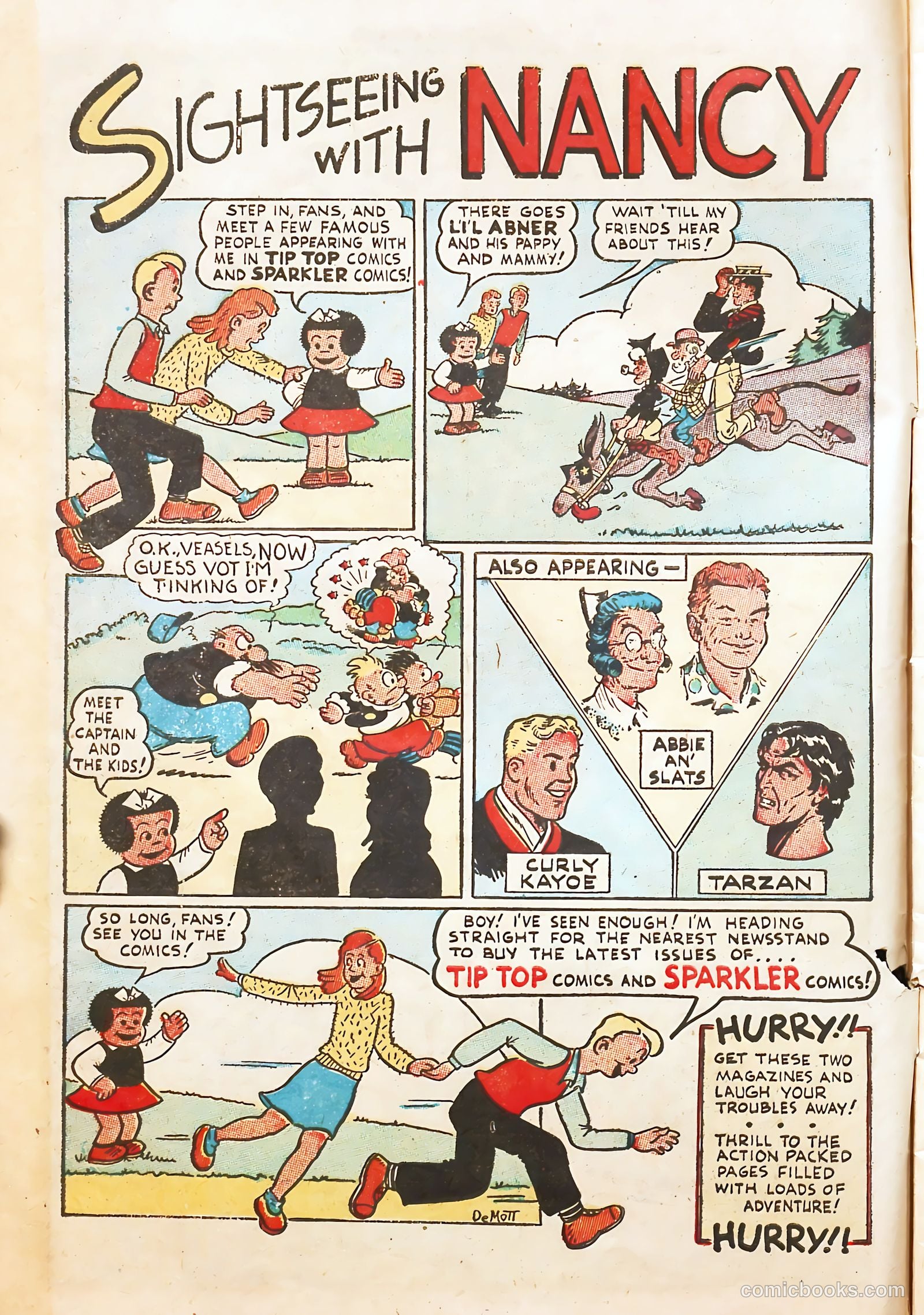 Sparkler Comics #66 (1948) — page 8 of 32