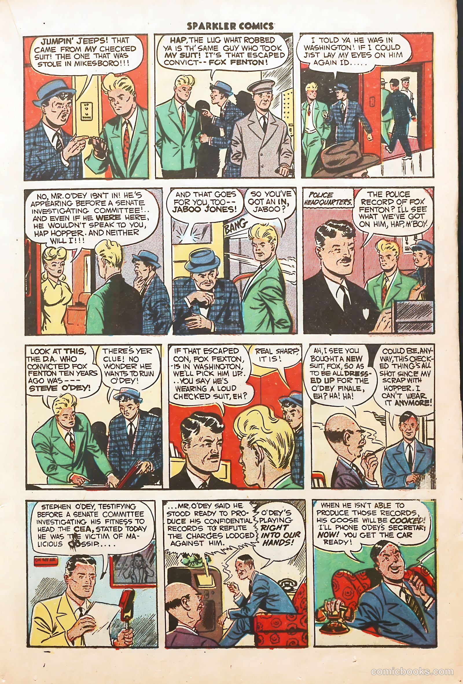 Sparkler Comics #66 (1948) — page 17 of 32