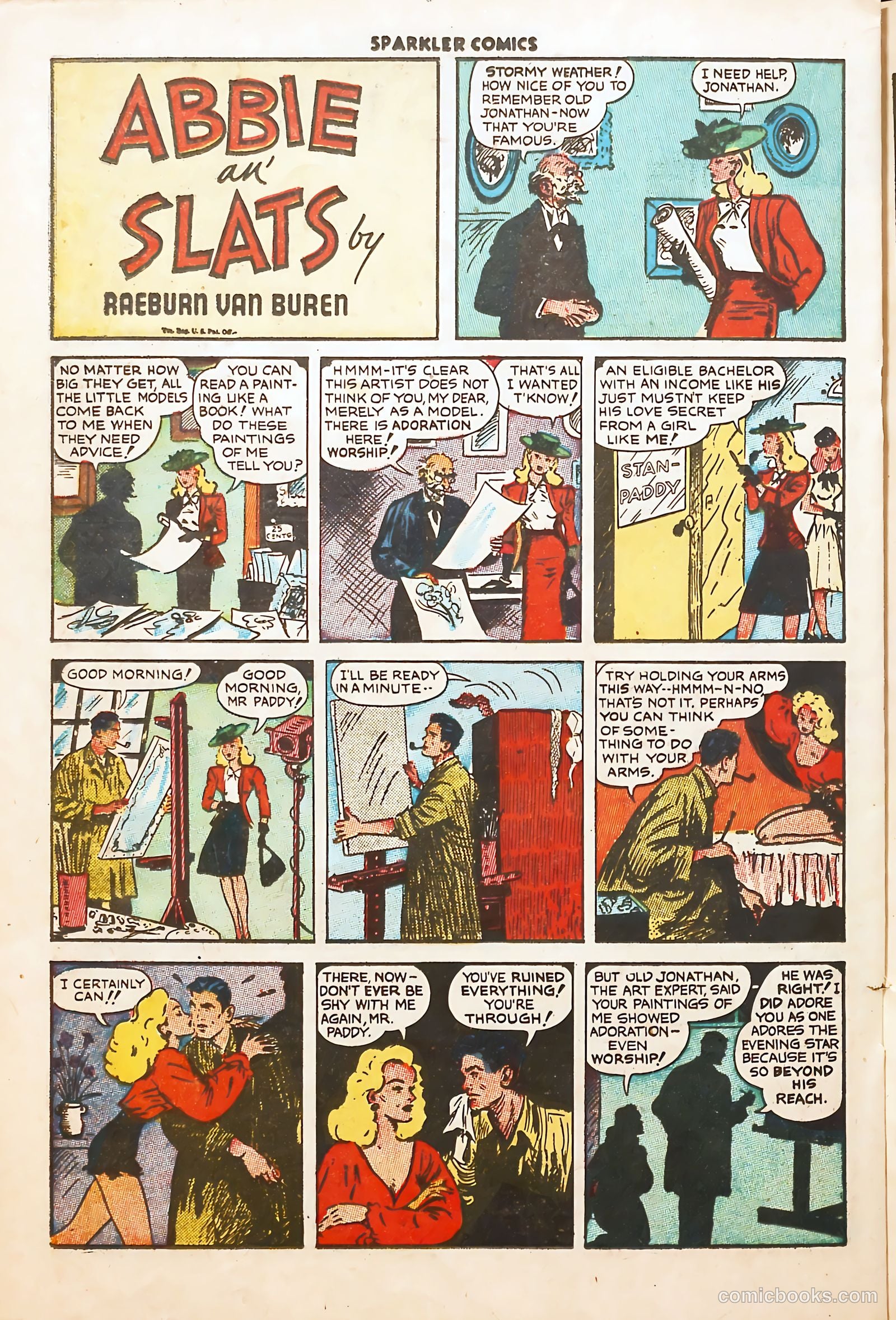 Sparkler Comics #66 (1948) — page 22 of 32