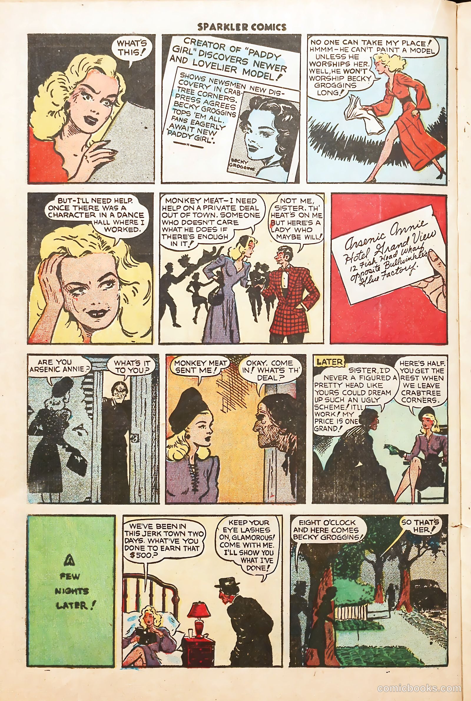 Sparkler Comics #66 (1948) — page 24 of 32