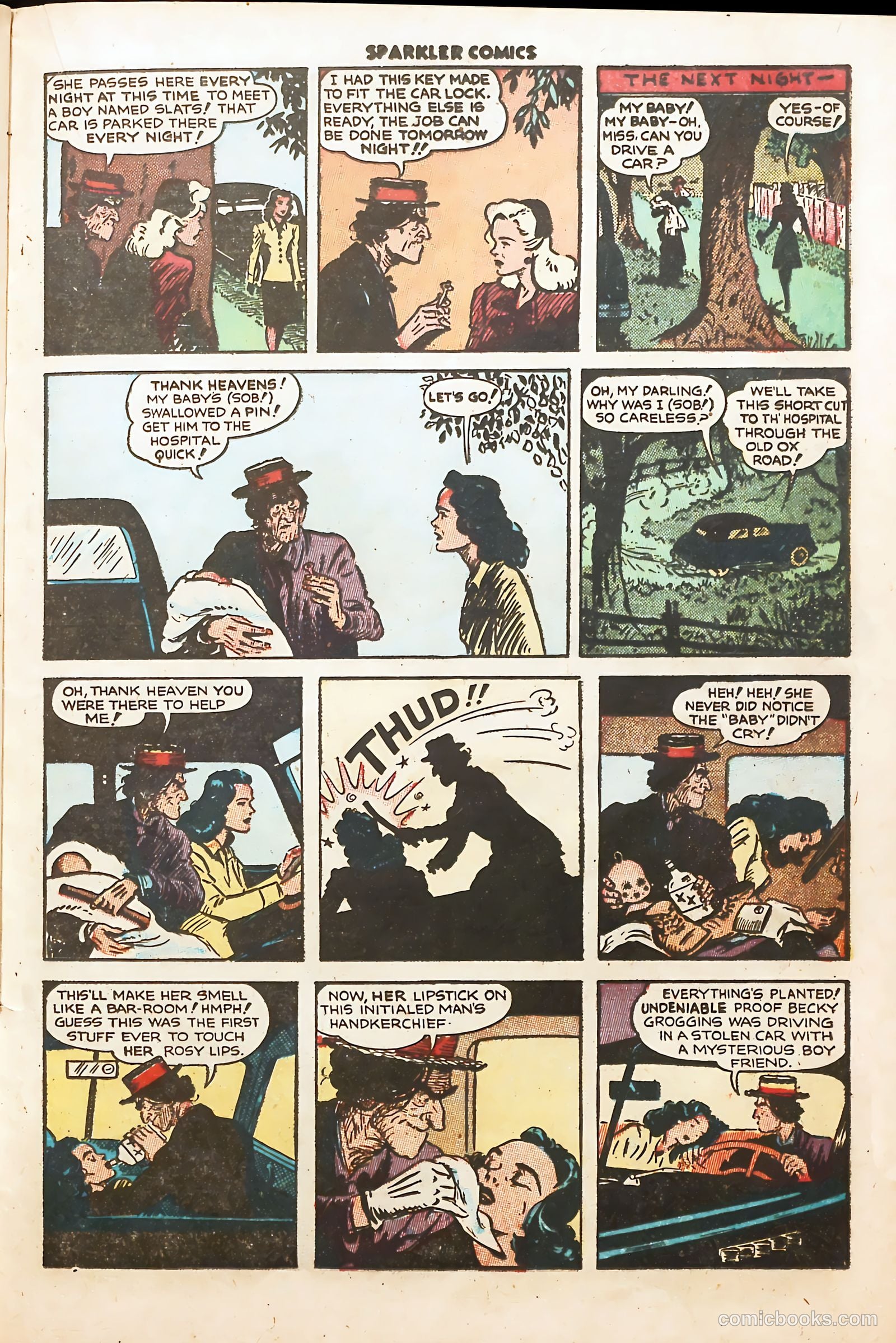 Sparkler Comics #66 (1948) — page 25 of 32