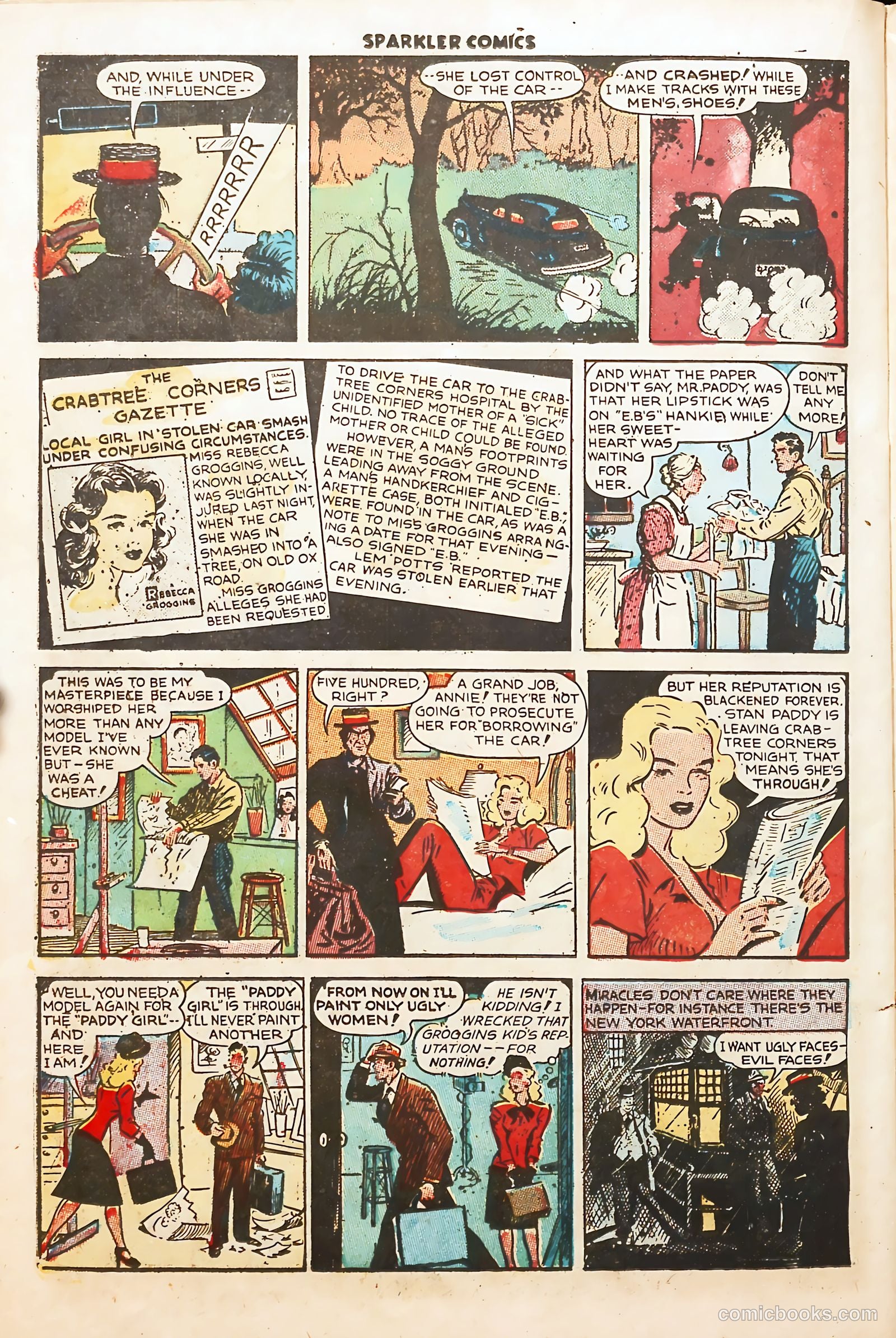 Sparkler Comics #66 (1948) — page 26 of 32