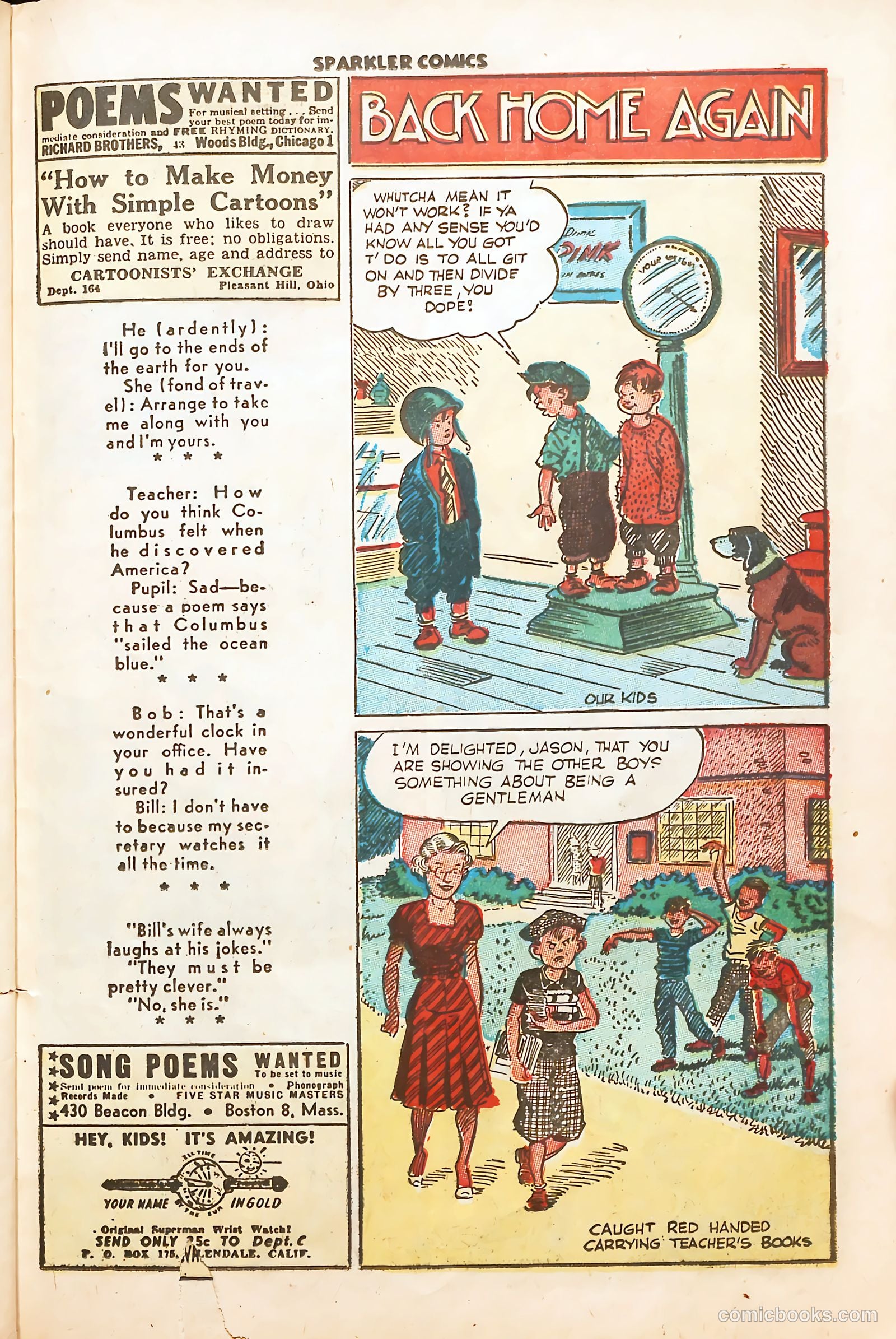 Sparkler Comics #66 (1948) — page 29 of 32
