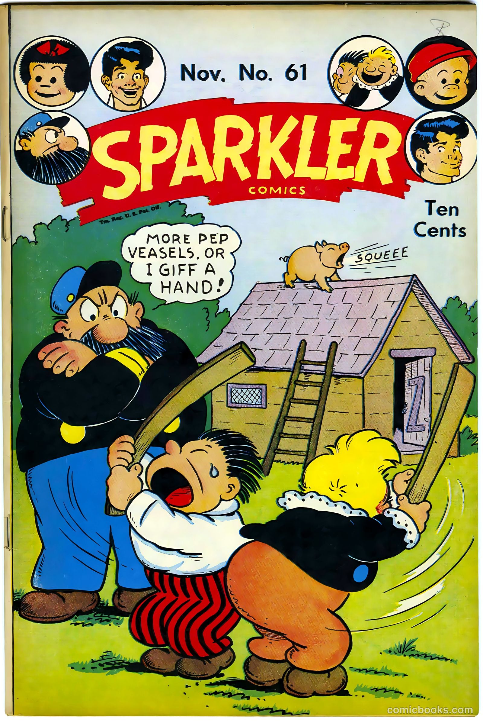 Sparkler Comics #61