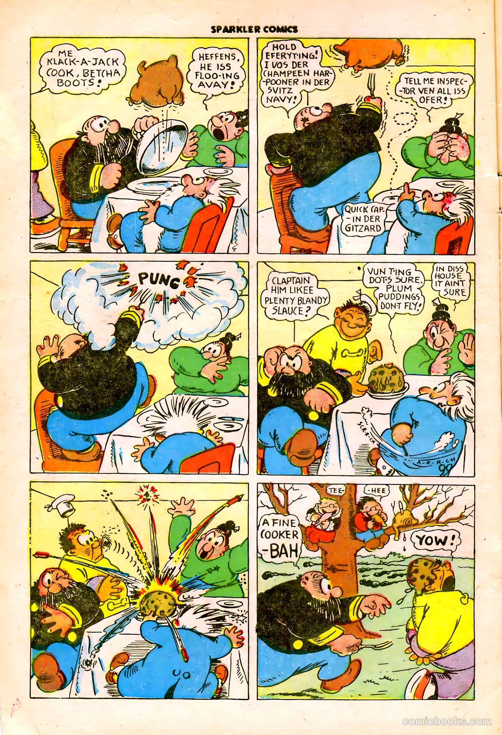 Sparkler Comics #61 (1948) — page 4 of 36