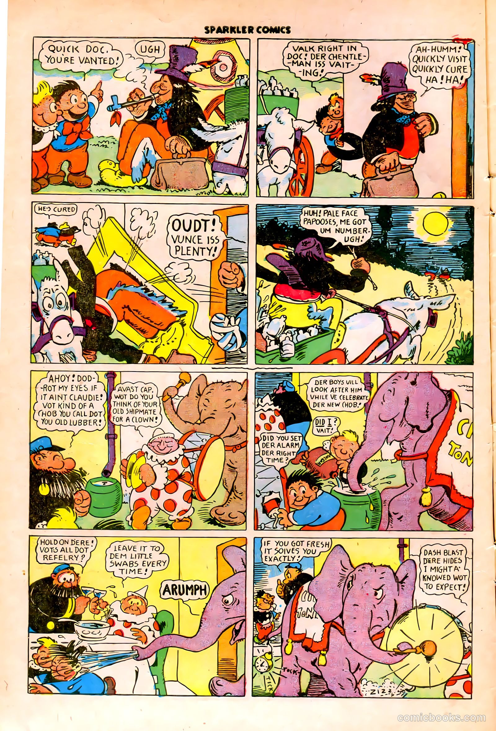 Sparkler Comics #61 (1948) — page 6 of 36