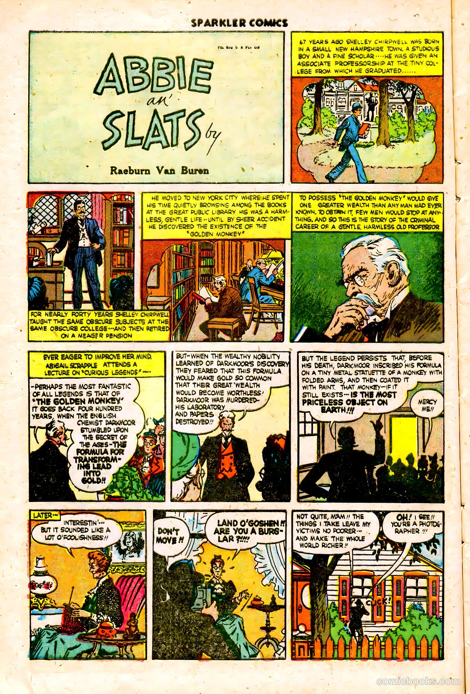 Sparkler Comics #61 (1948) — page 8 of 36