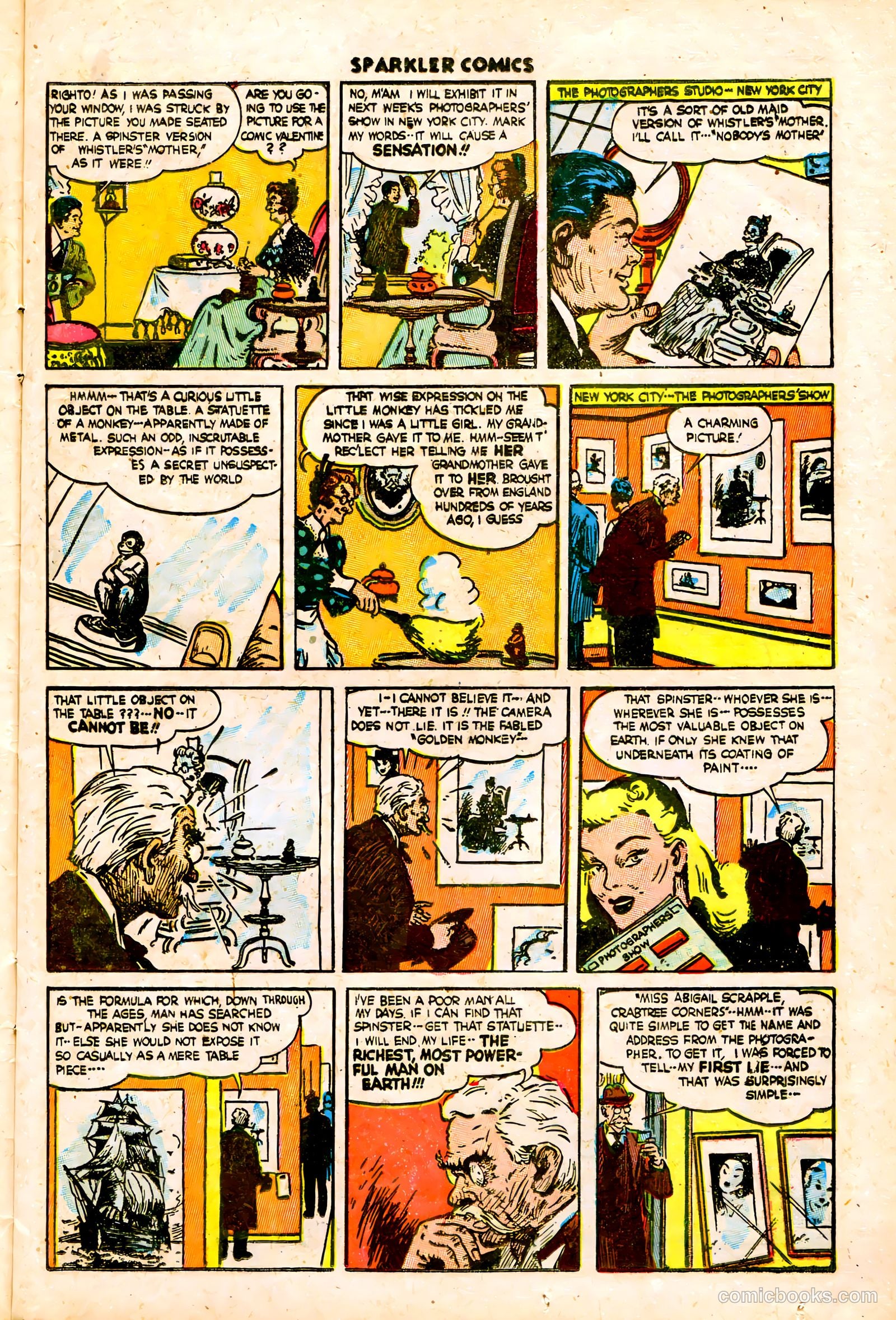 Sparkler Comics #61 (1948) — page 9 of 36