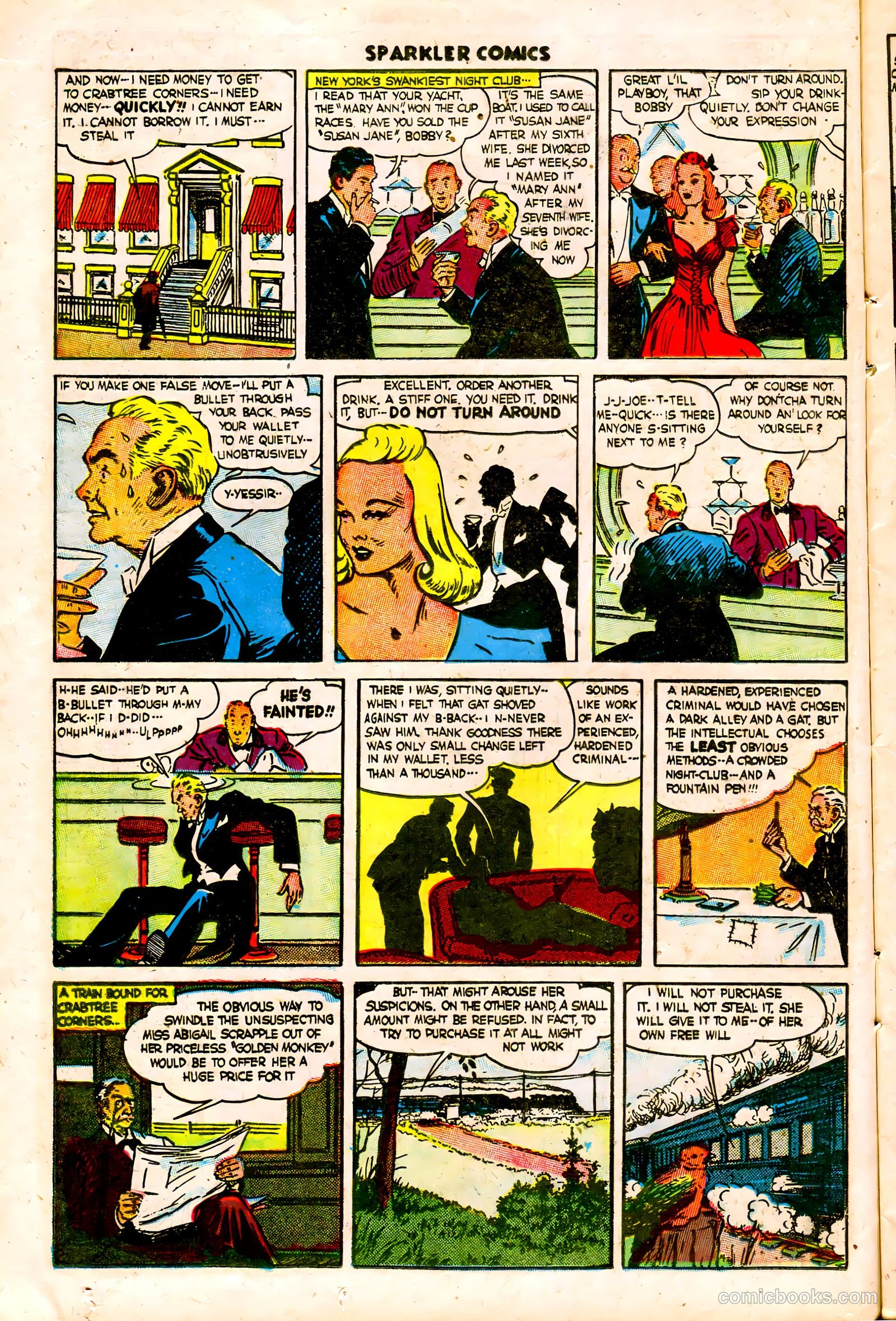 Sparkler Comics #61 (1948) — page 10 of 36