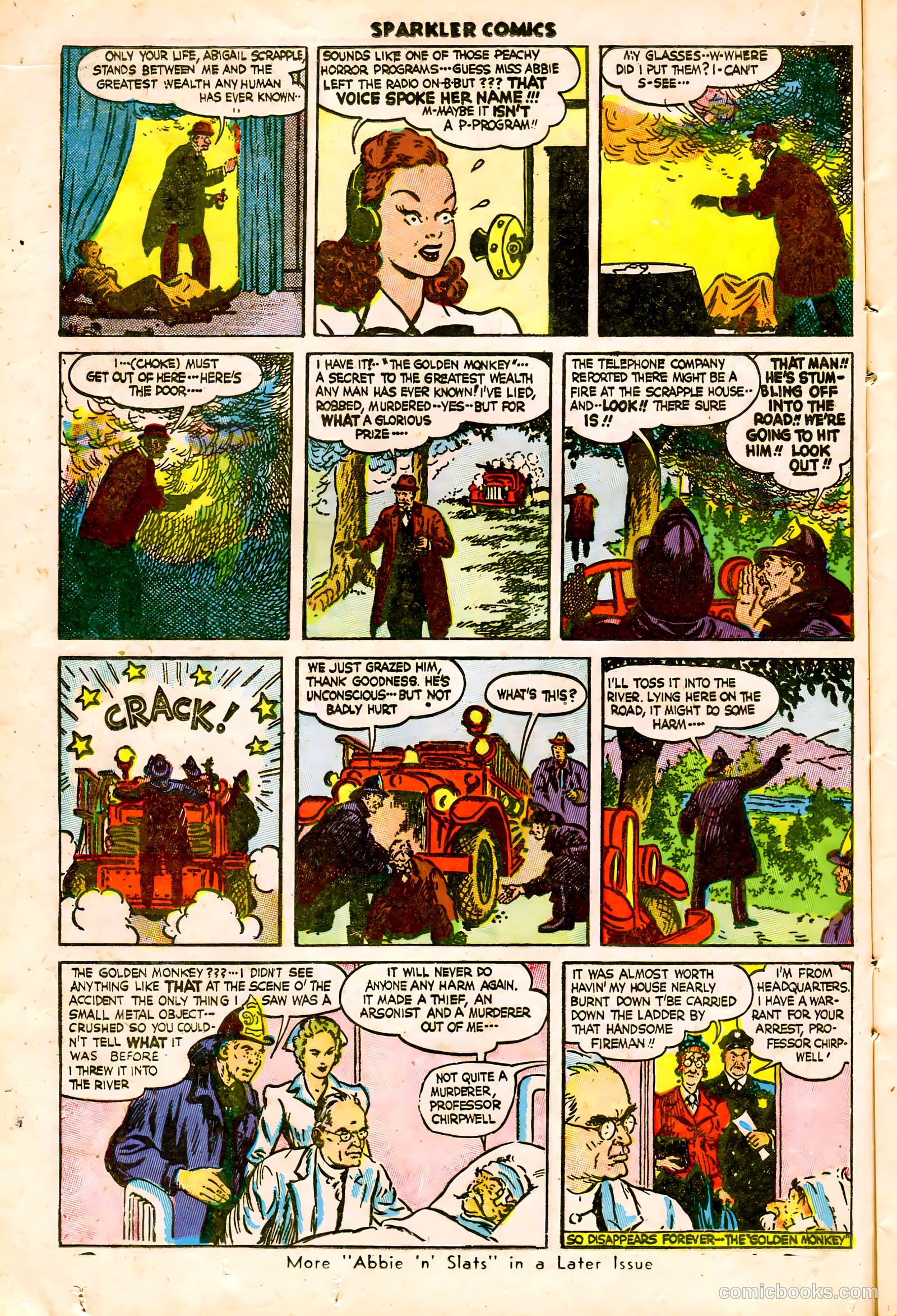 Sparkler Comics #61 (1948) — page 12 of 36