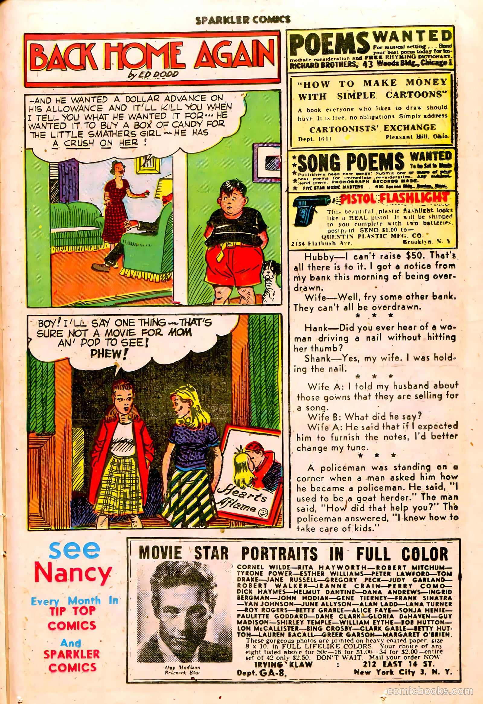 Sparkler Comics #61 (1948) — page 21 of 36