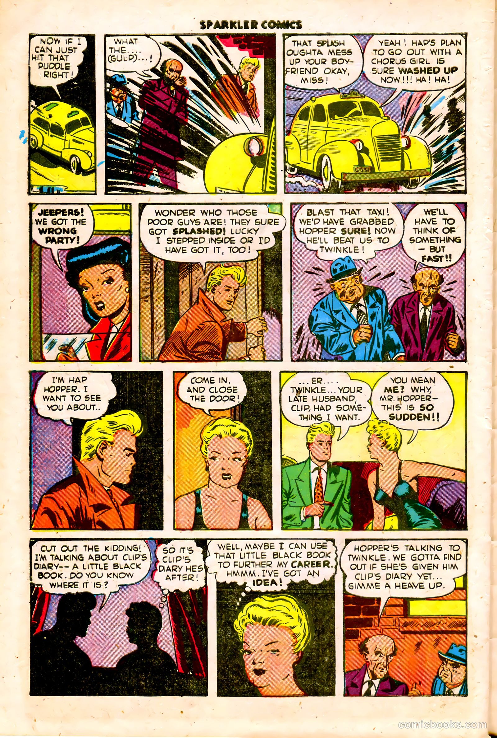 Sparkler Comics #61 (1948) — page 24 of 36