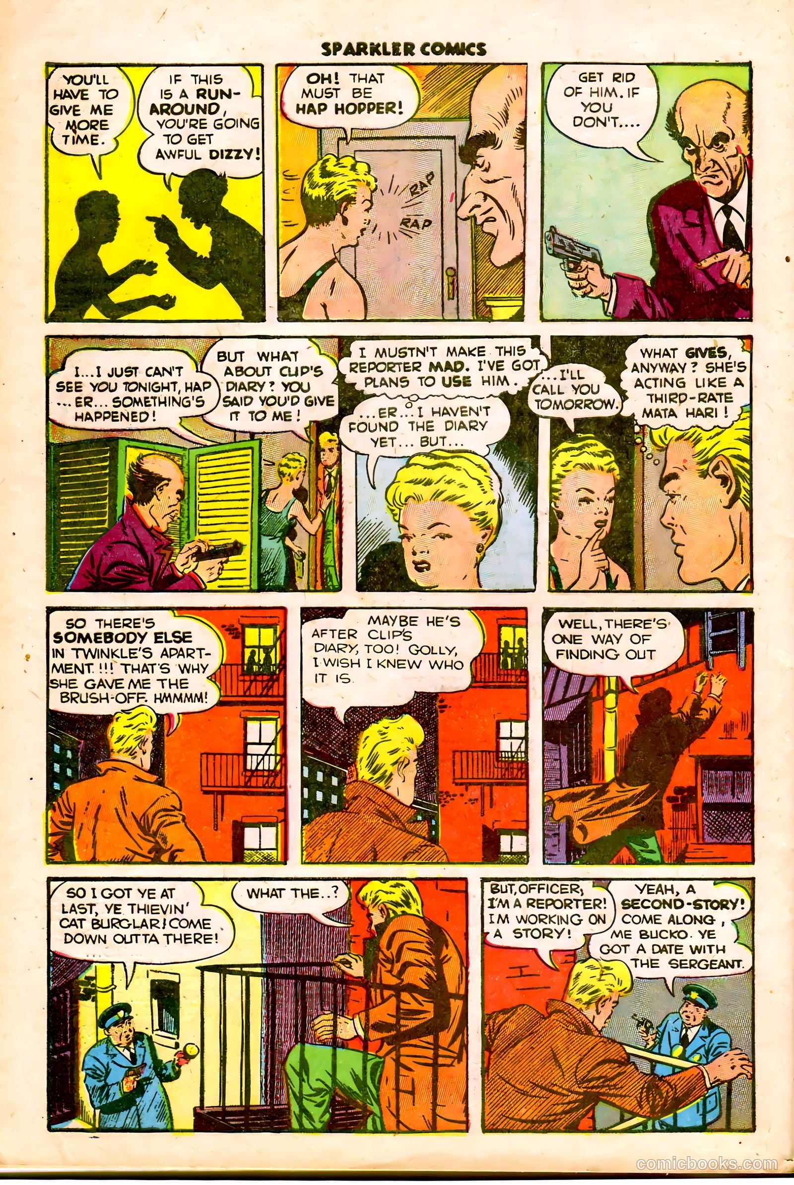 Sparkler Comics #61 (1948) — page 26 of 36