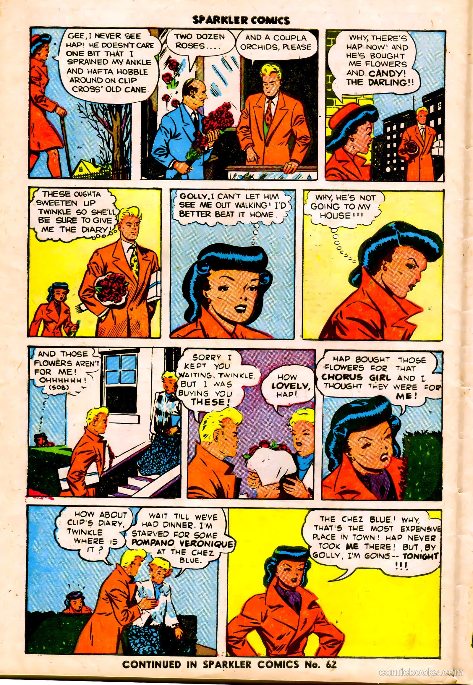 Sparkler Comics #61 (1948) — page 28 of 36