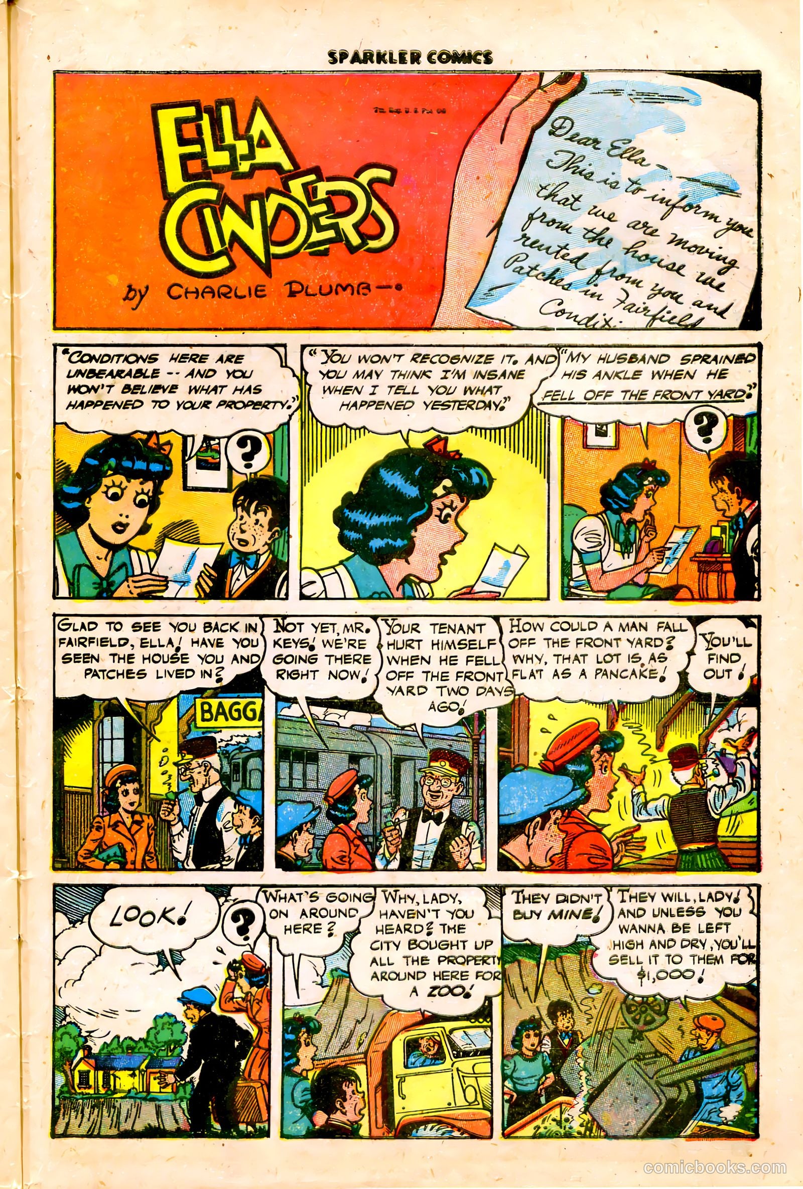 Sparkler Comics #61 (1948) — page 29 of 36