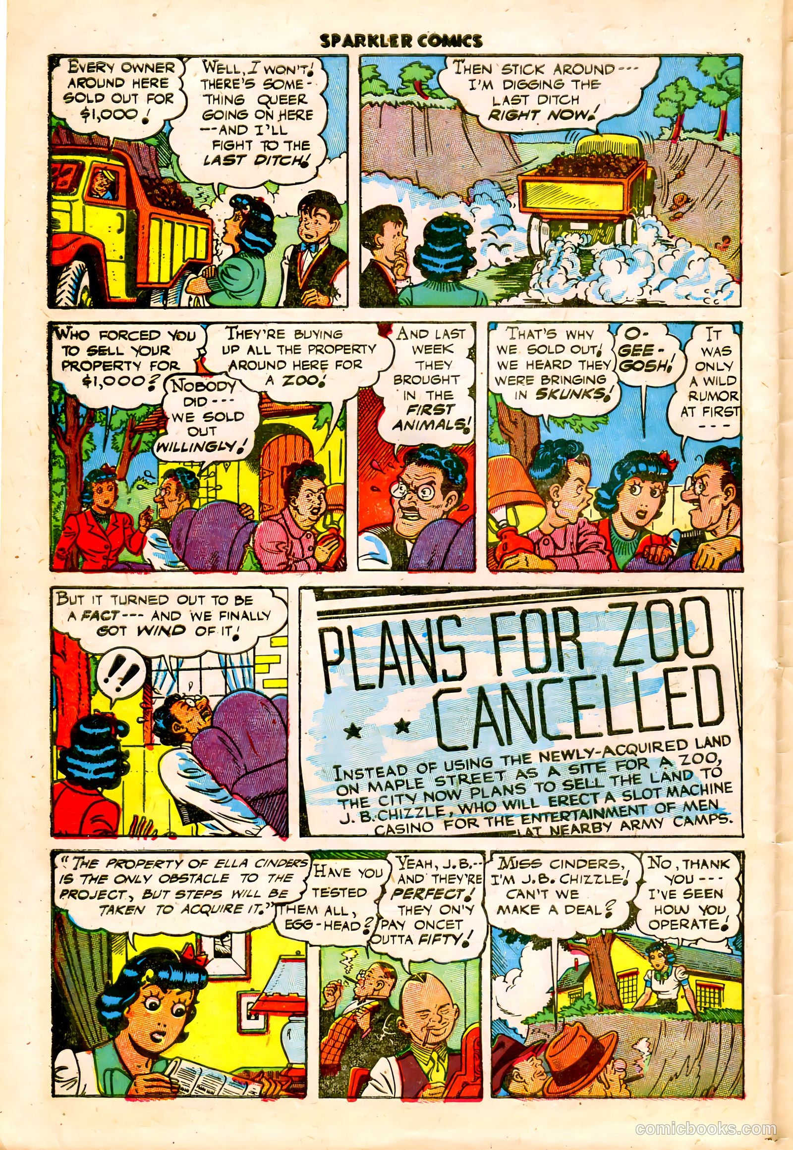 Sparkler Comics #61 (1948) — page 30 of 36