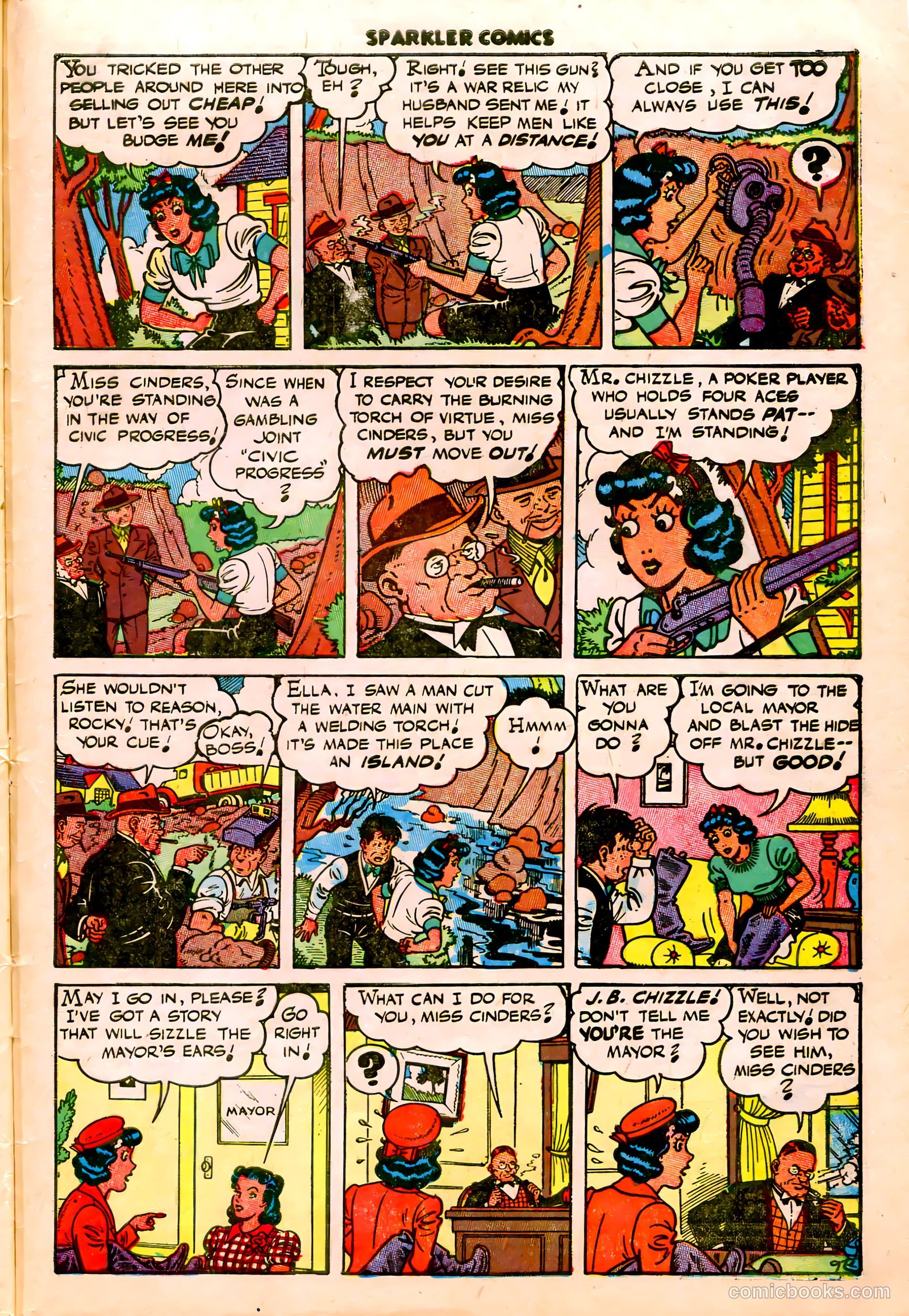 Sparkler Comics #61 (1948) — page 31 of 36