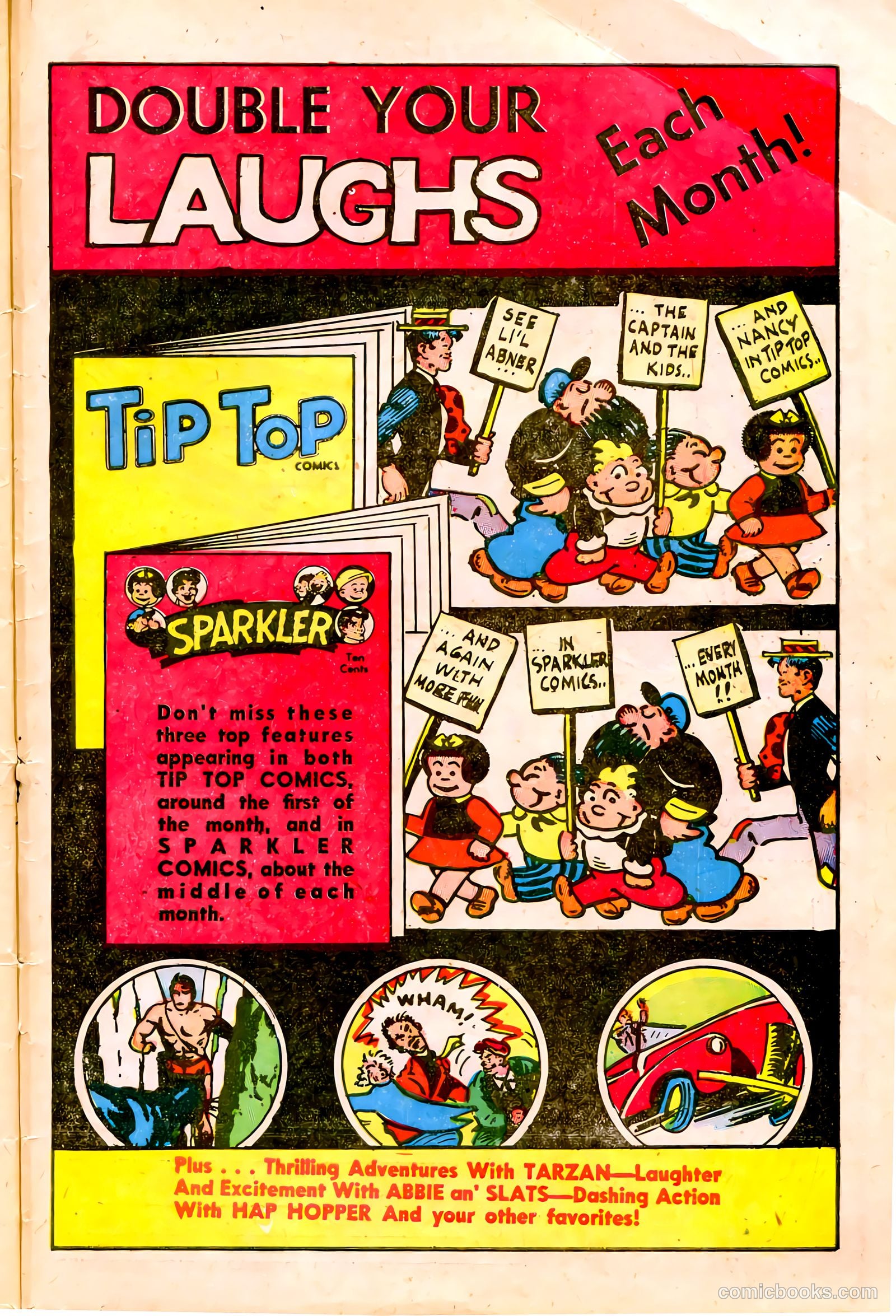 Sparkler Comics #61 (1948) — page 33 of 36