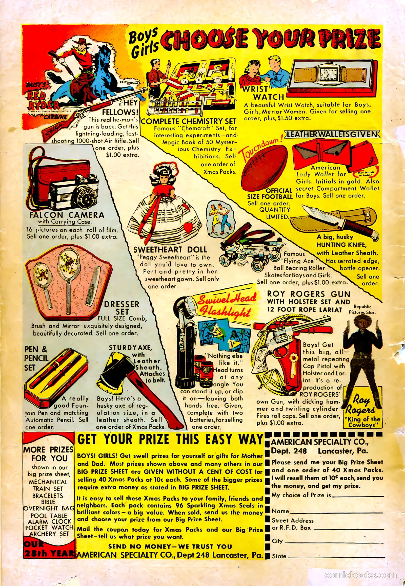 Sparkler Comics #61 (1948) — page 36 of 36