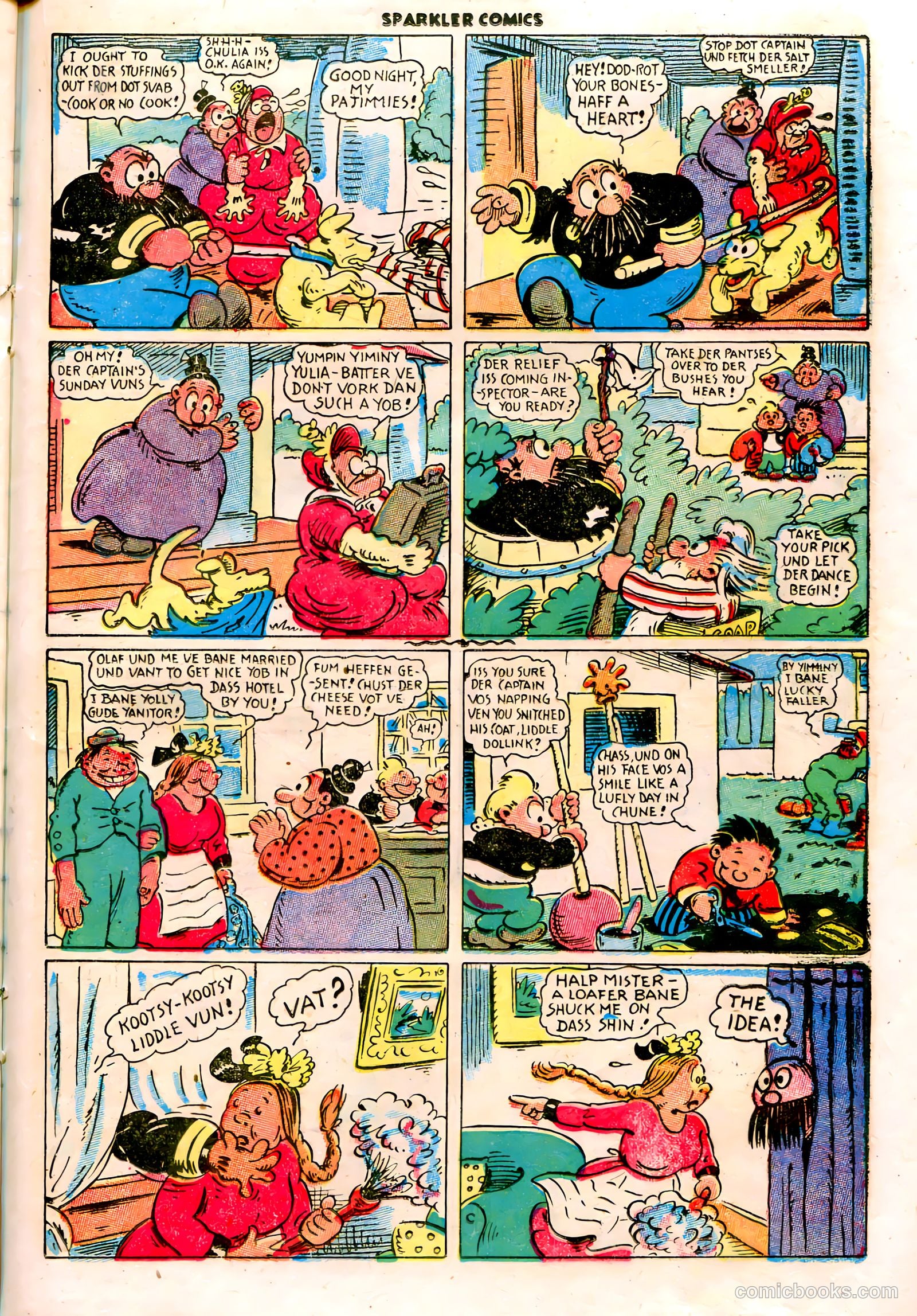 Sparkler Comics #69 (1948) — page 10 of 31