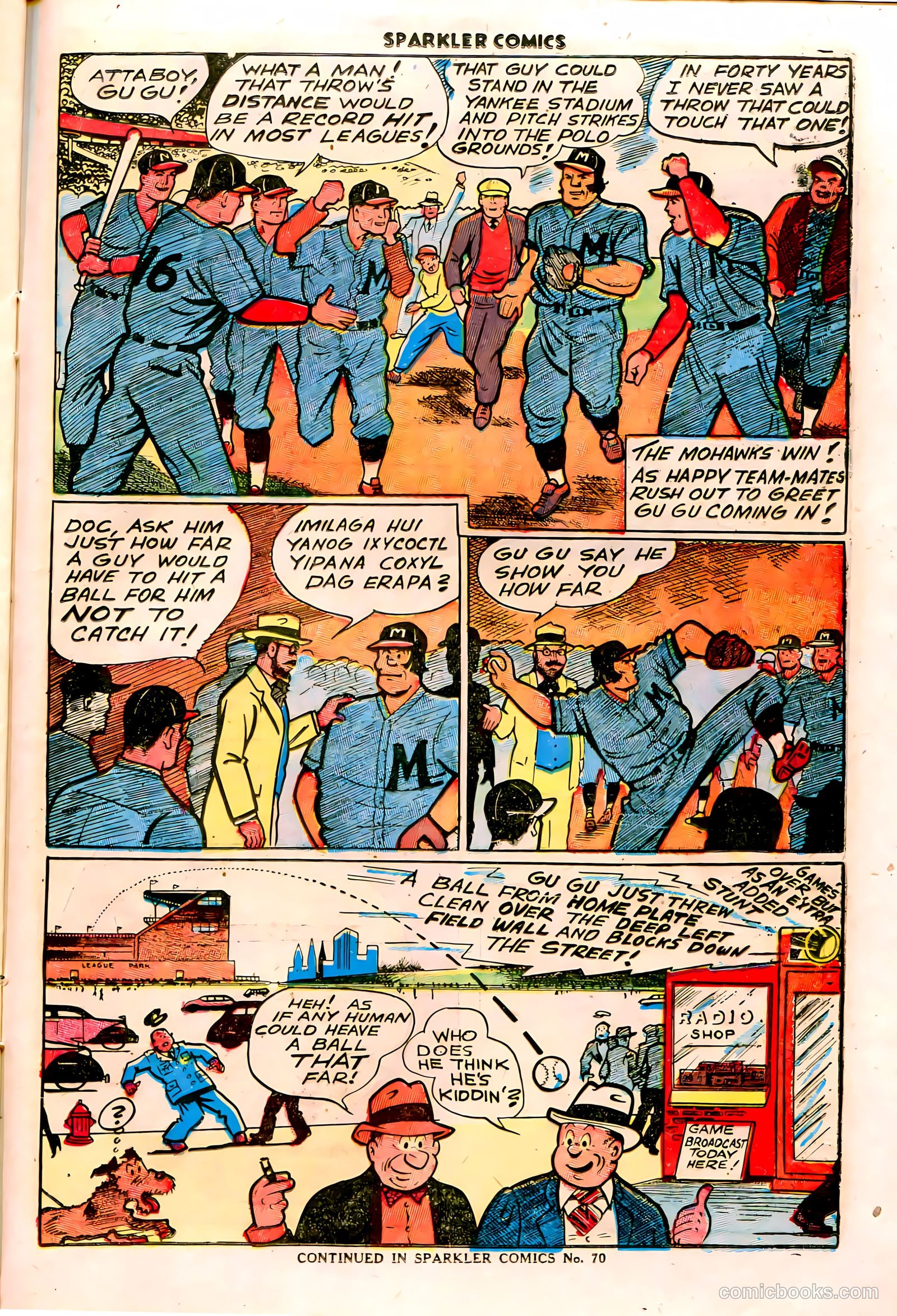 Sparkler Comics #69 (1948) — page 16 of 31