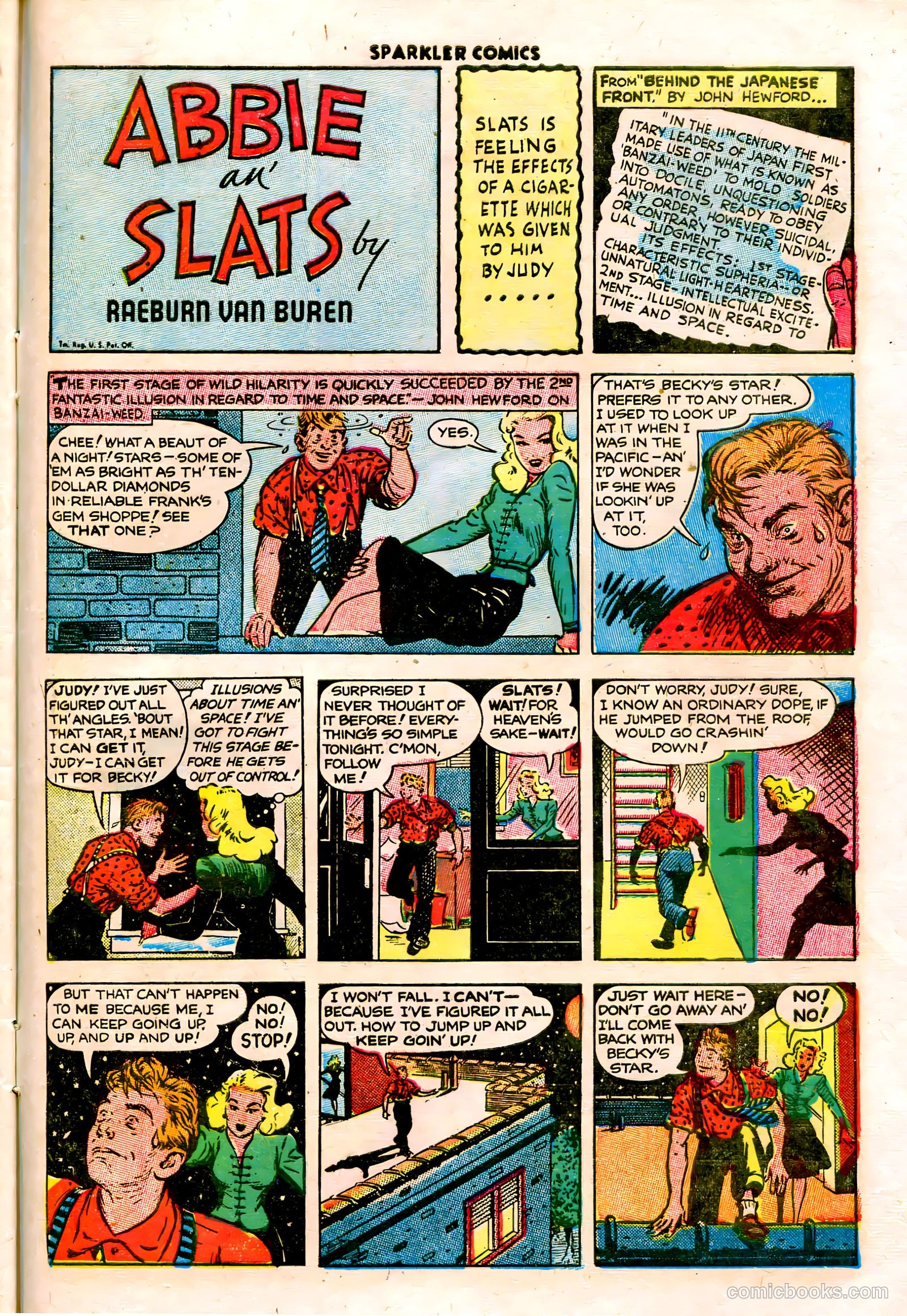 Sparkler Comics #69 (1948) — page 18 of 31
