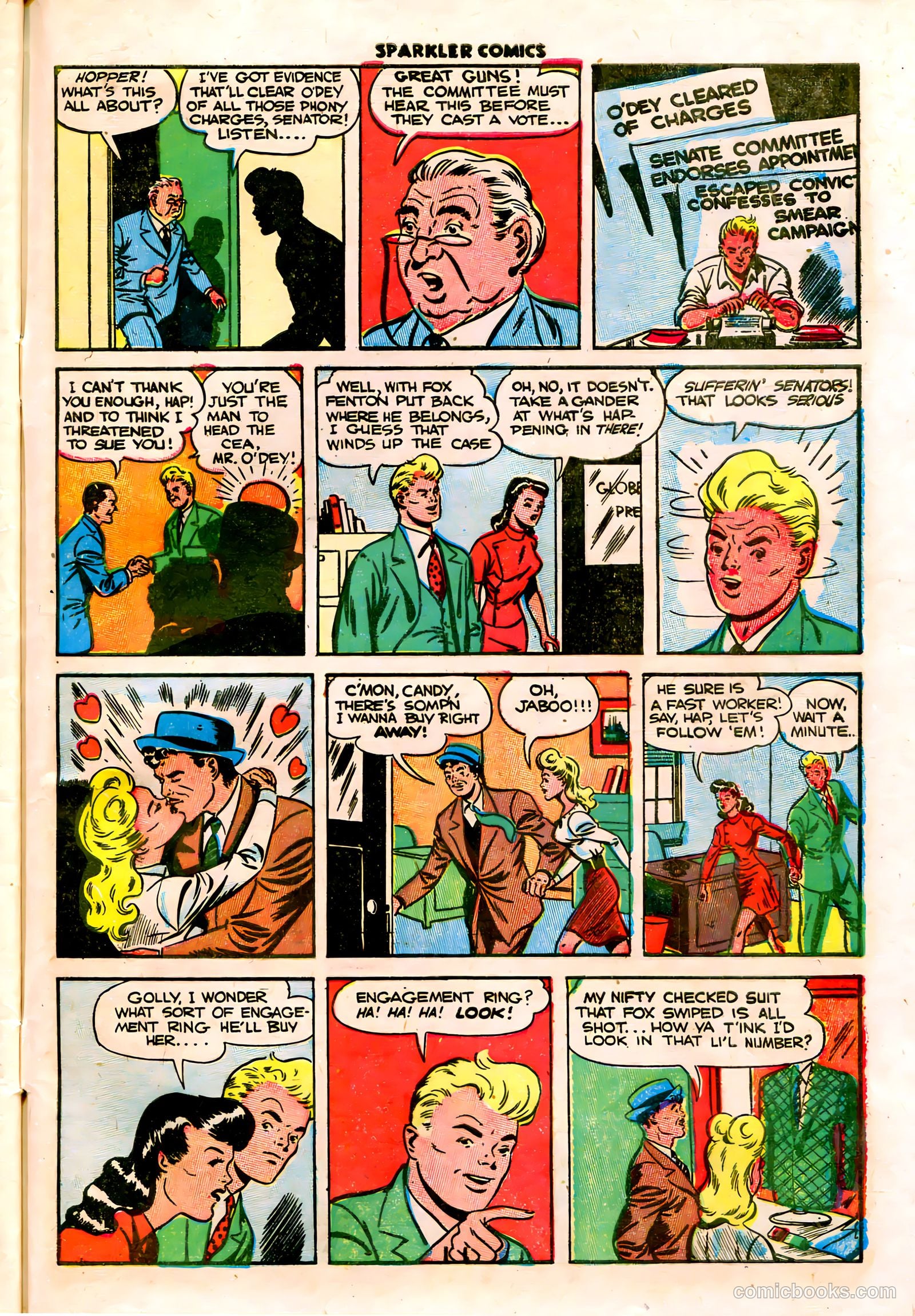 Sparkler Comics #69 (1948) — page 24 of 31