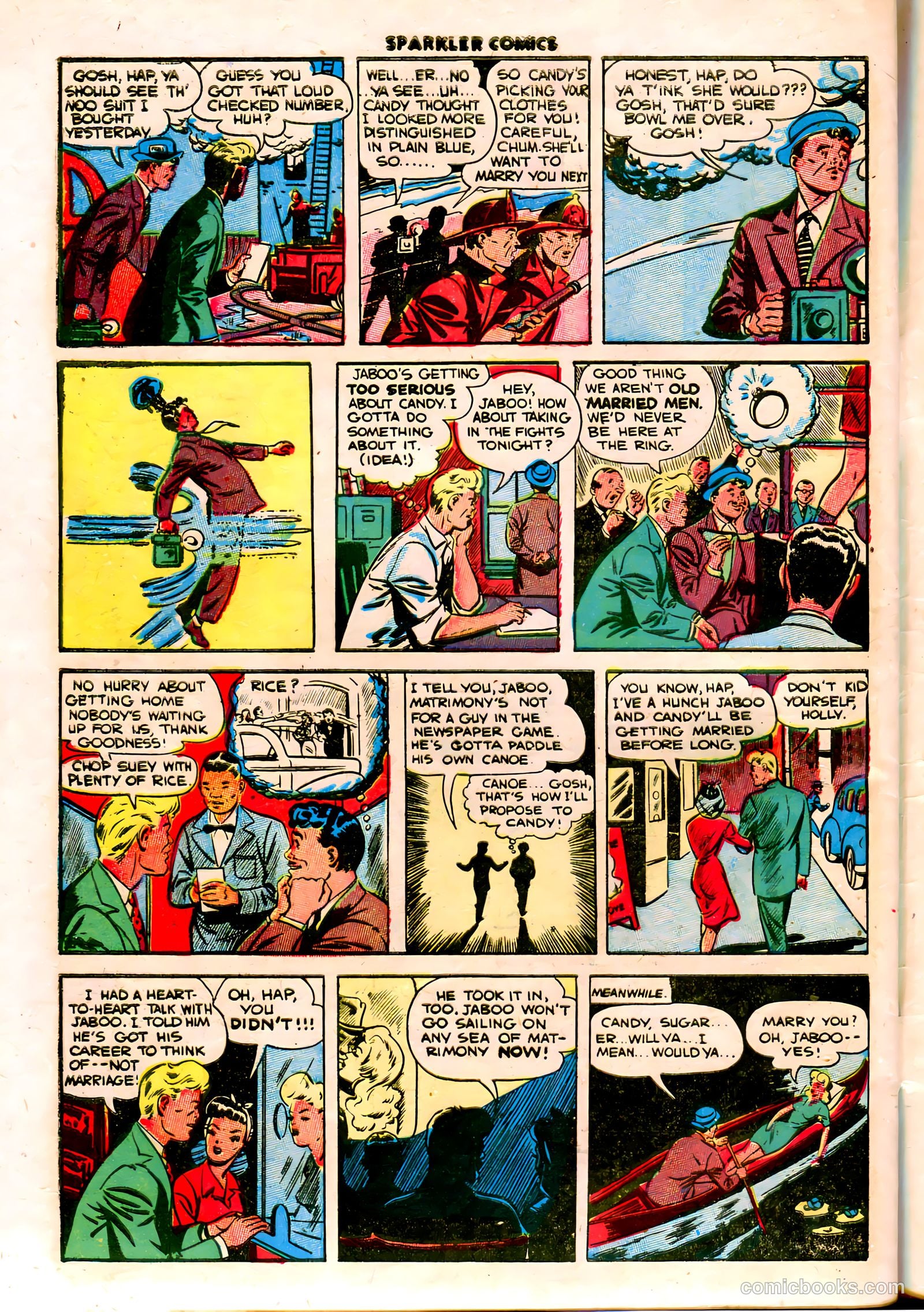 Sparkler Comics #69 (1948) — page 25 of 31