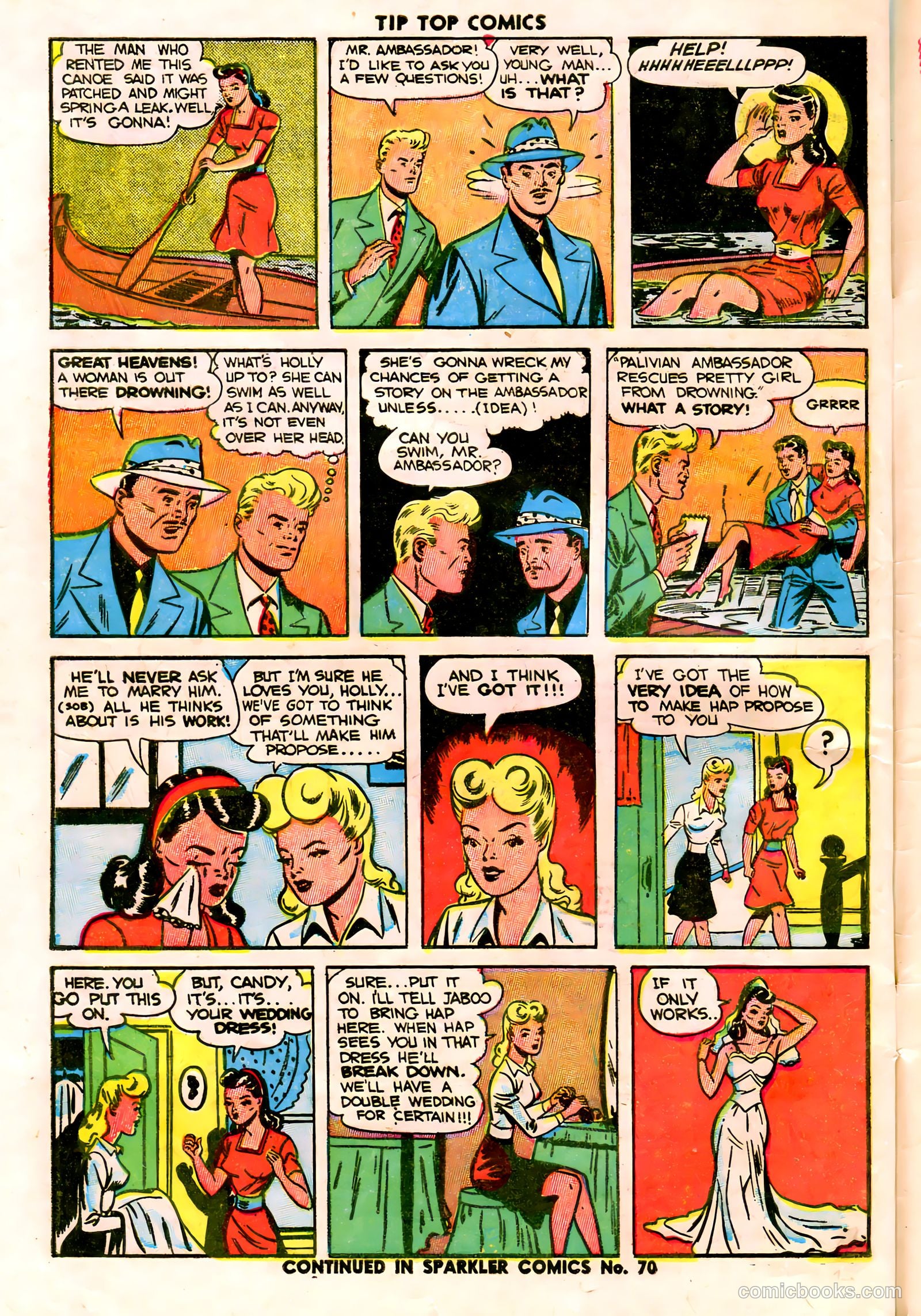 Sparkler Comics #69 (1948) — page 27 of 31