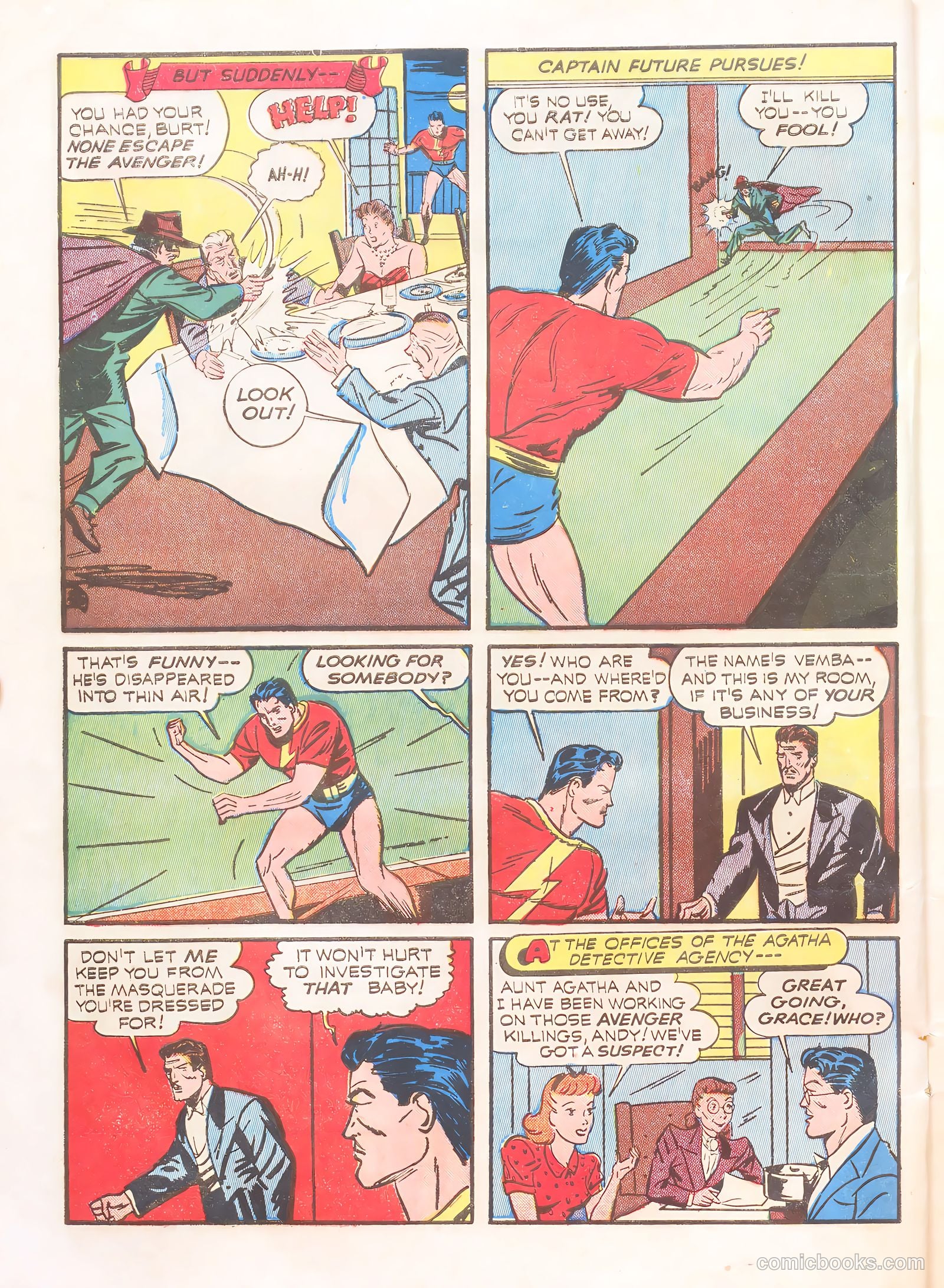 Startling Comics #9 (1940) — page 4 of 68
