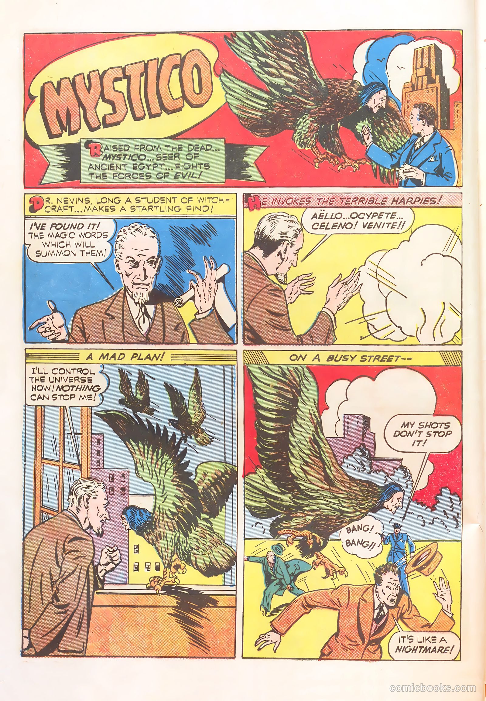 Startling Comics #9 (1940) — page 16 of 68