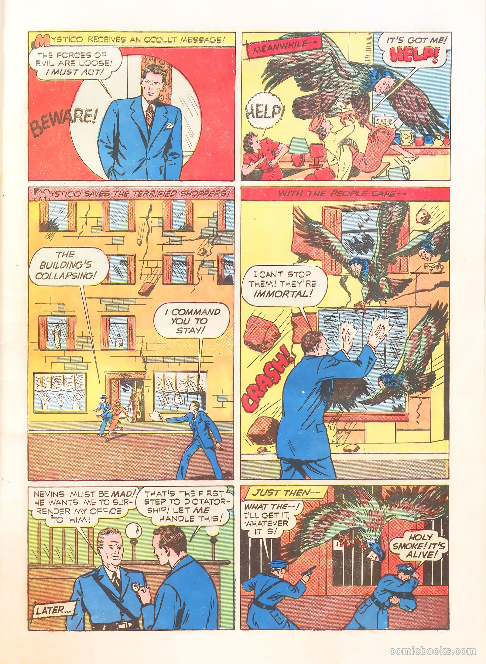 Startling Comics #9 (1940) — page 17 of 68