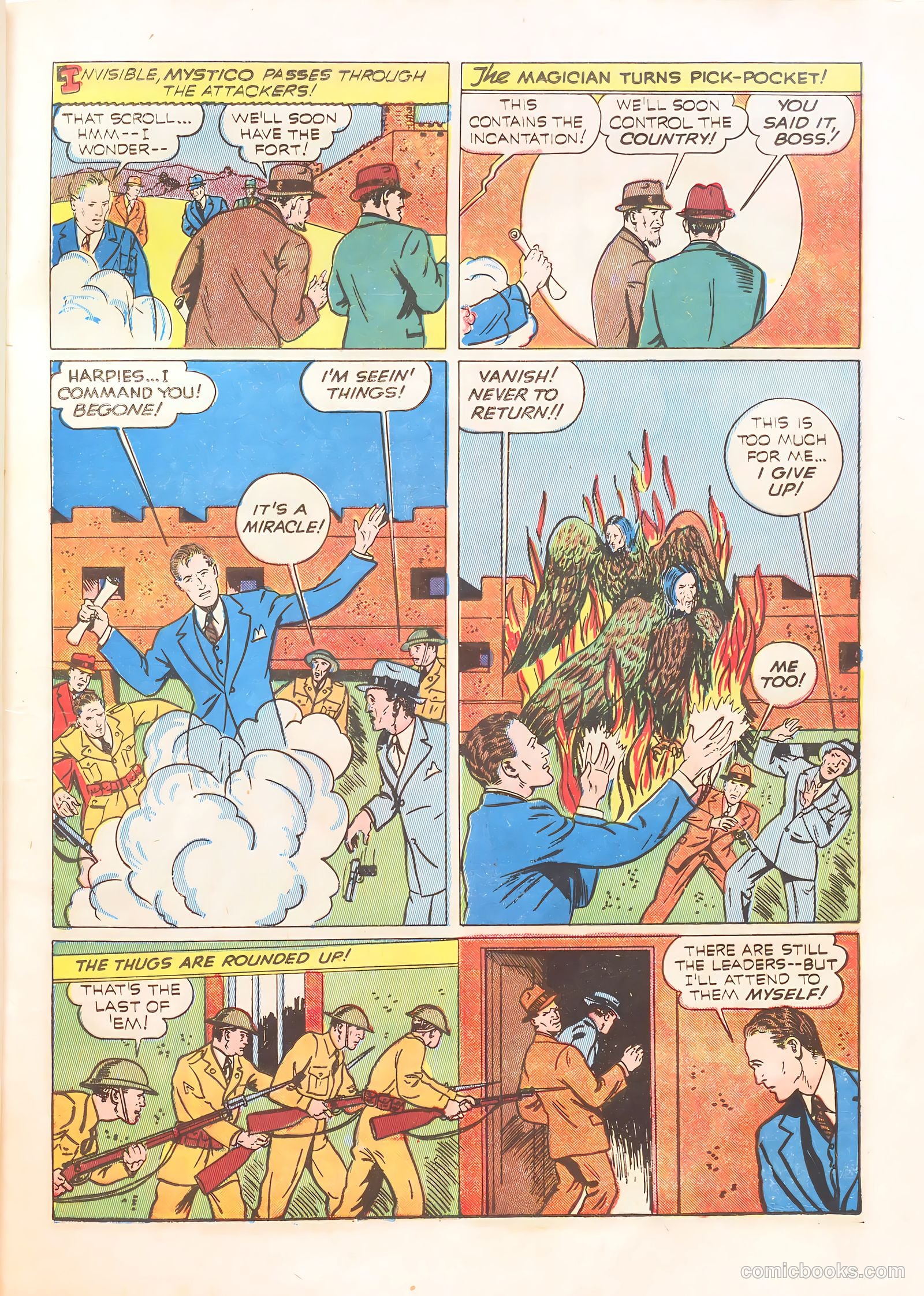 Startling Comics #9 (1940) — page 21 of 68