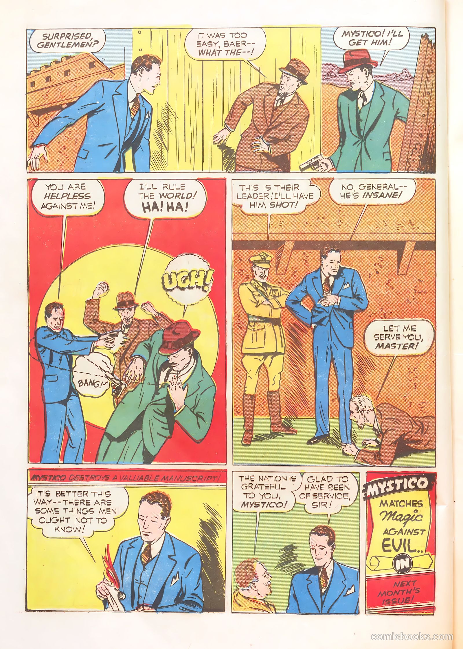 Startling Comics #9 (1940) — page 22 of 68