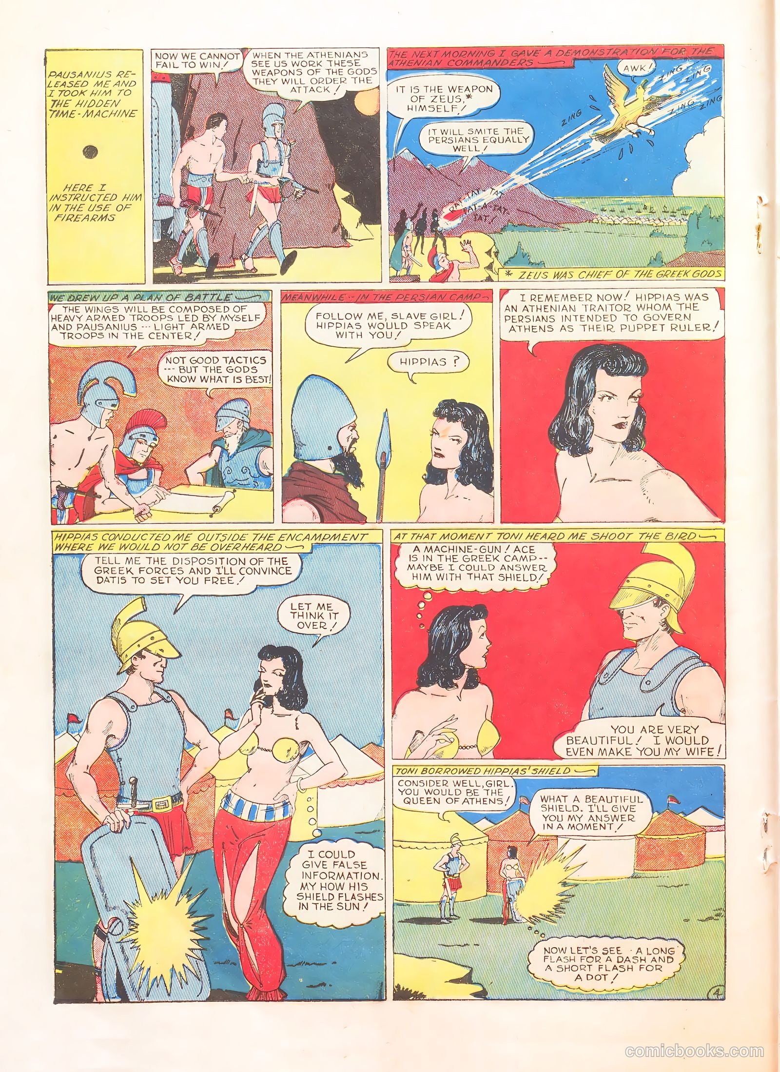 Startling Comics #9 (1940) — page 32 of 68