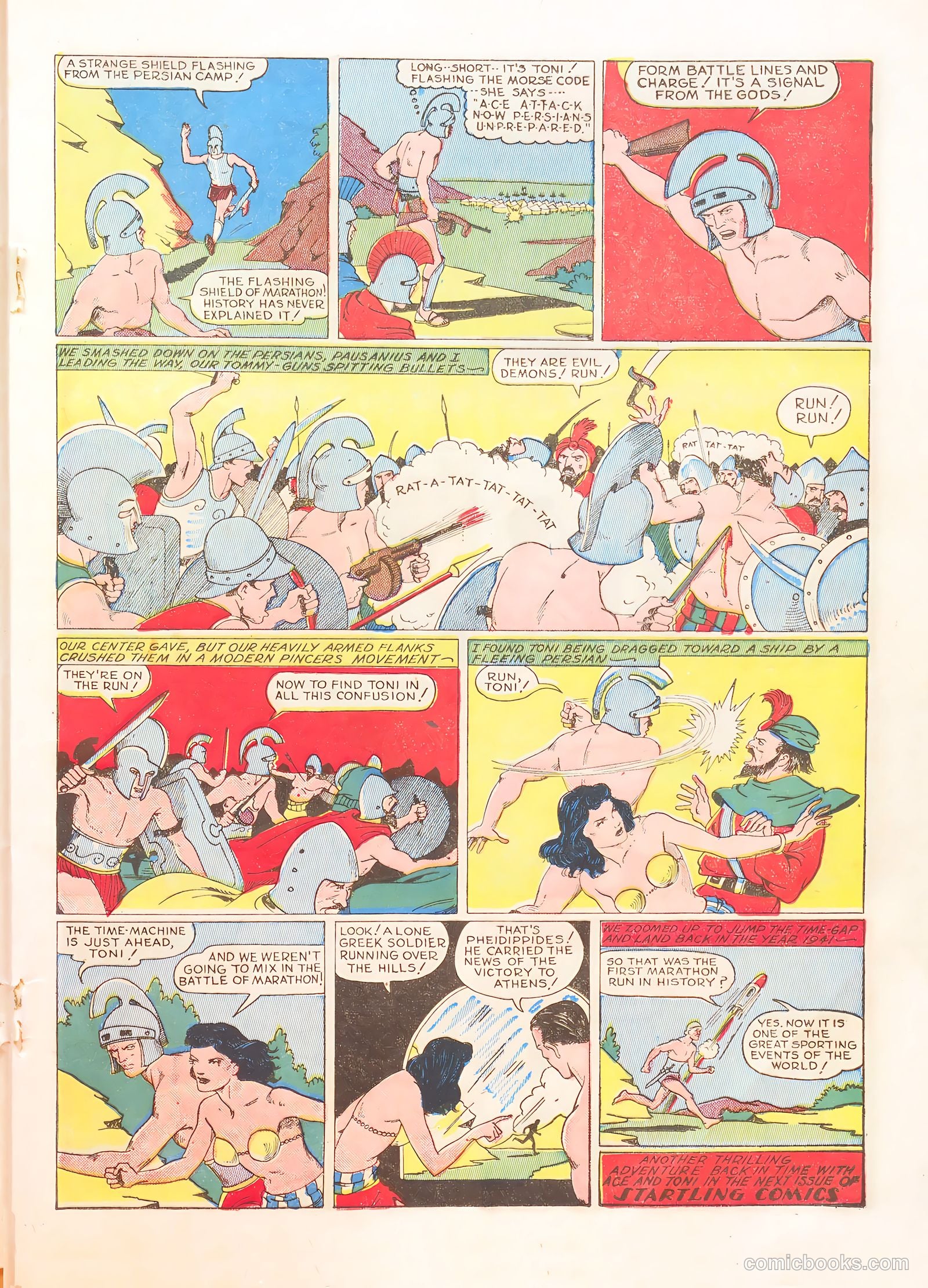 Startling Comics #9 (1940) — page 33 of 68