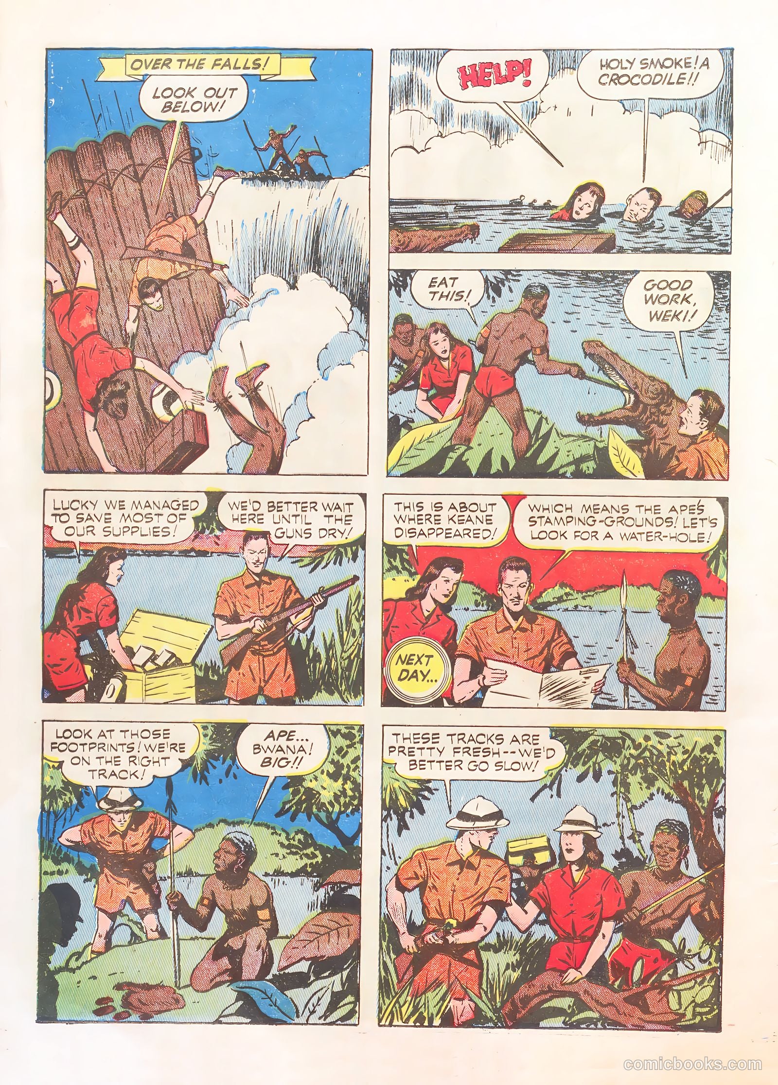 Startling Comics #9 (1940) — page 36 of 68