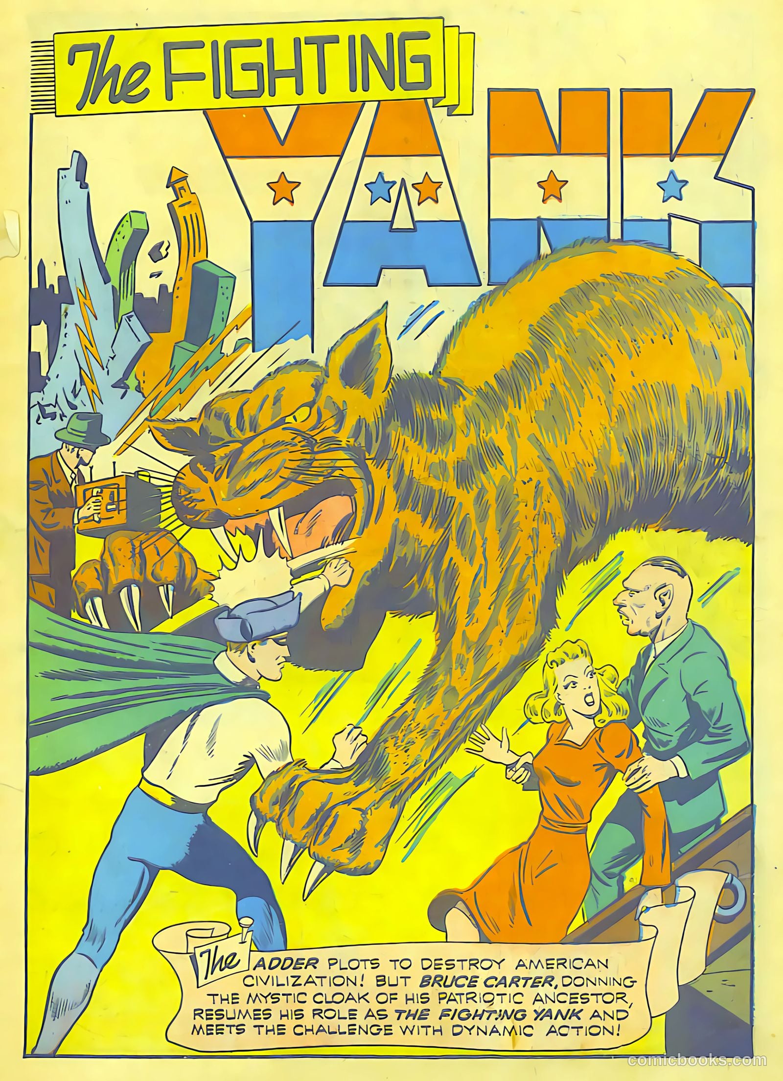 Startling Comics #17 (1940) — page 4 of 69
