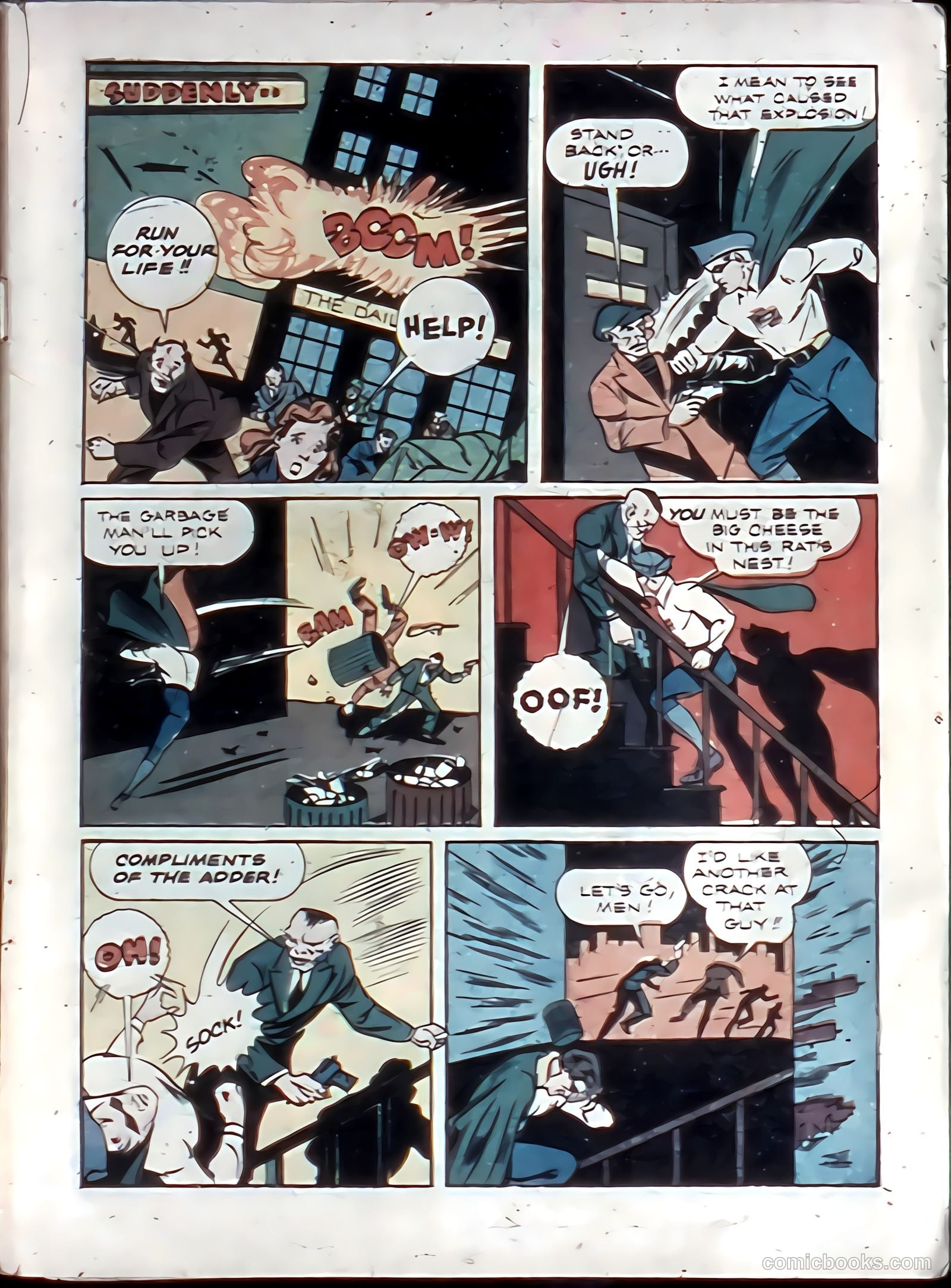 Startling Comics #17 (1940) — page 6 of 69