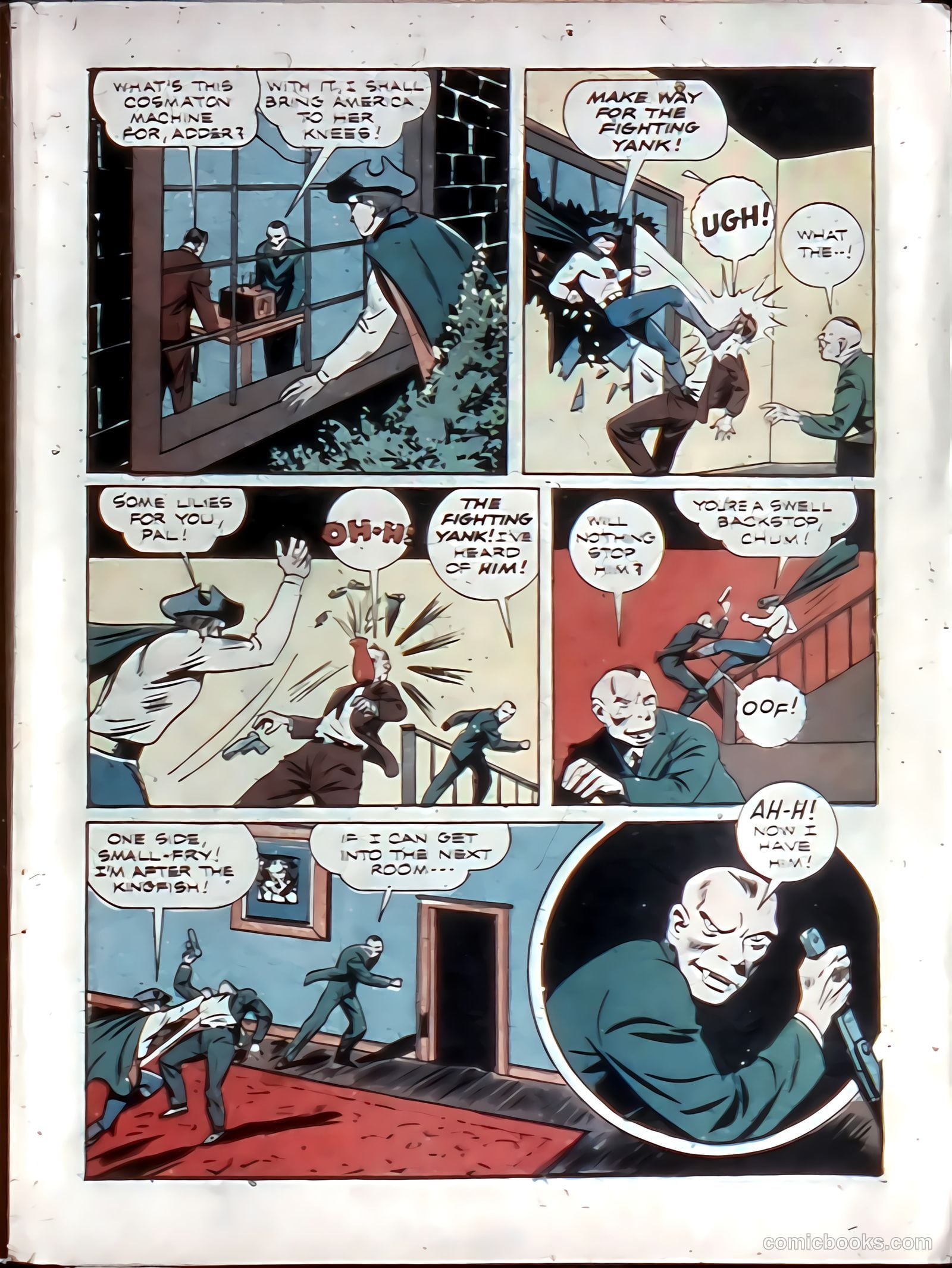 Startling Comics #17 (1940) — page 8 of 69