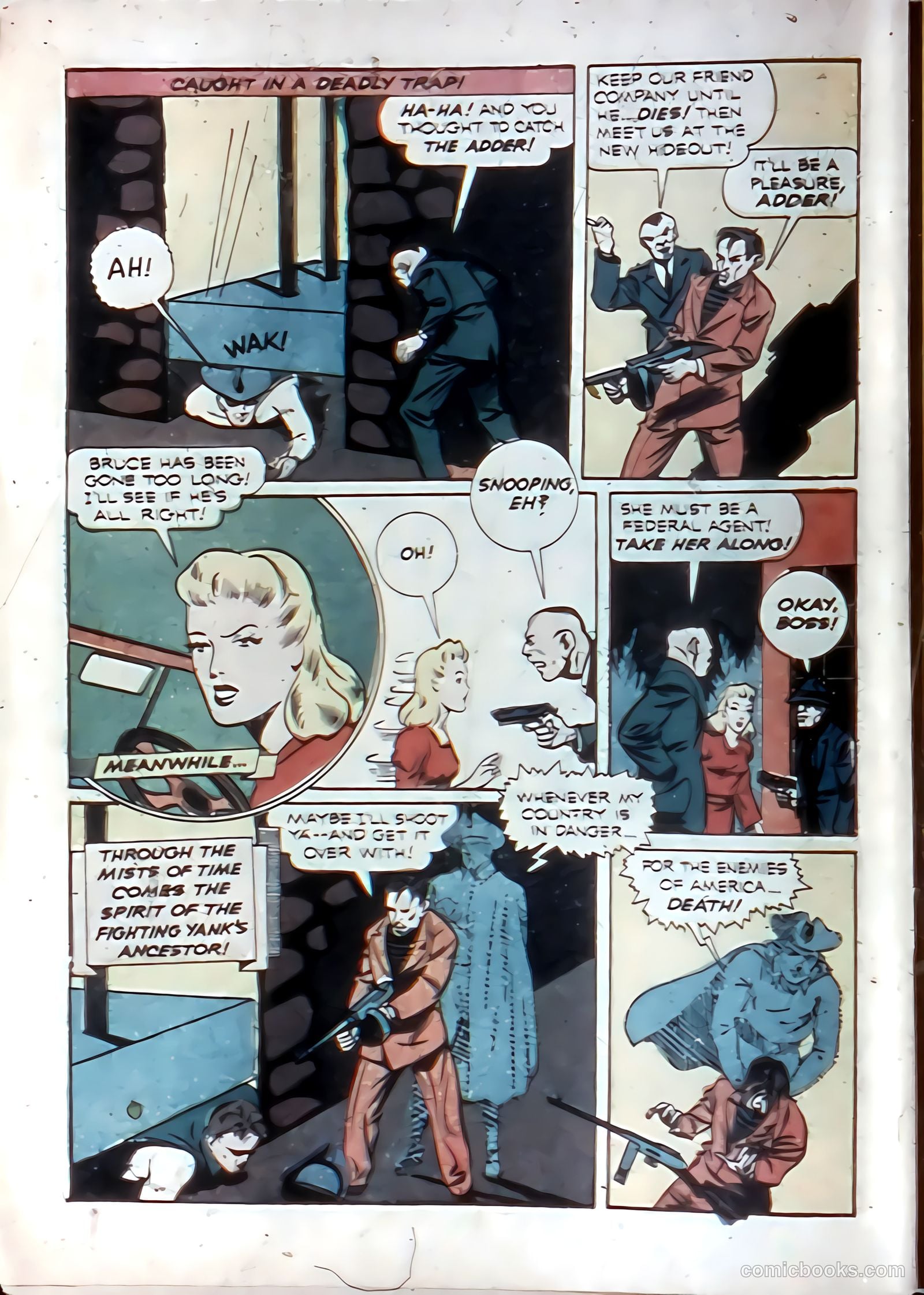 Startling Comics #17 (1940) — page 9 of 69