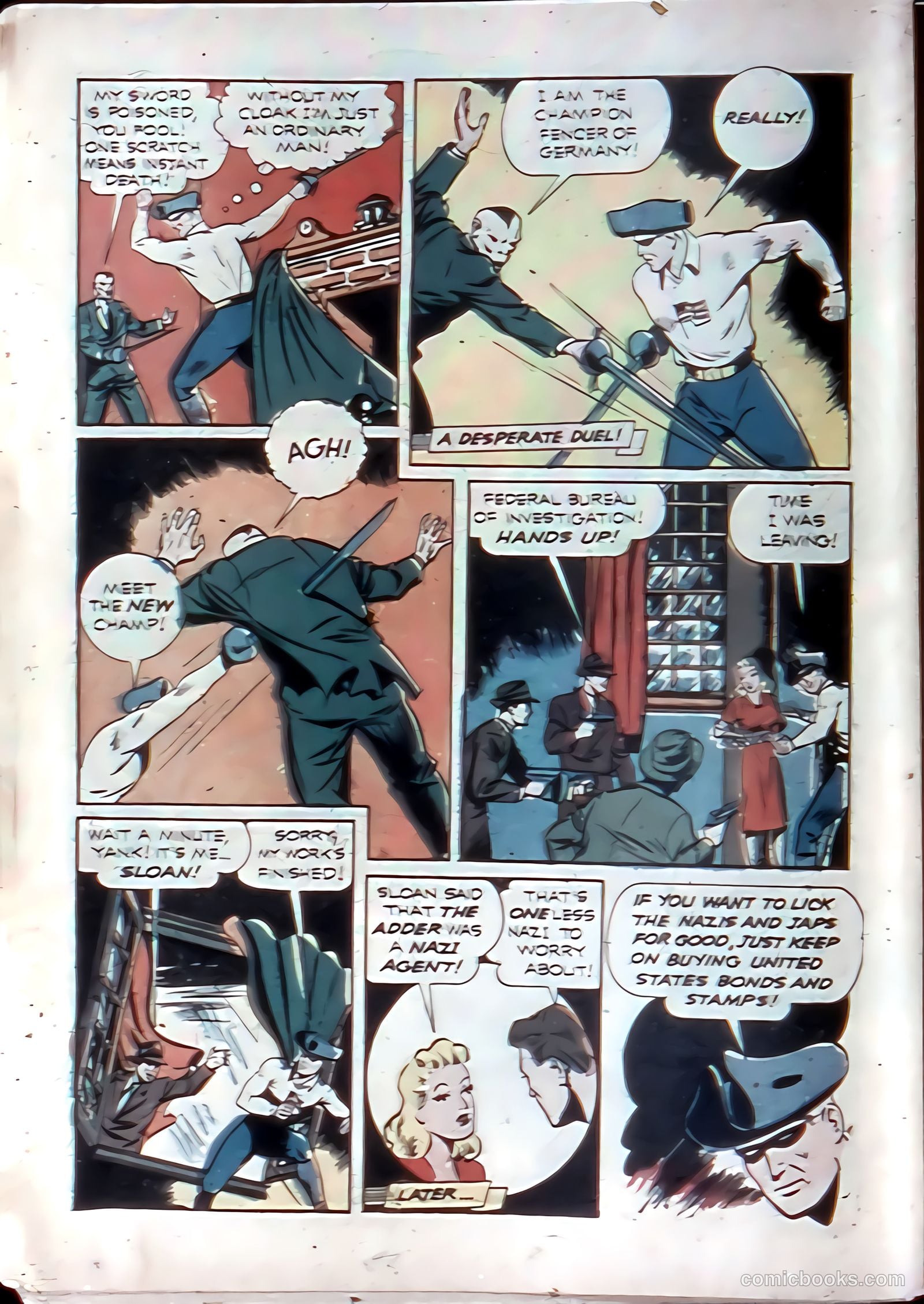 Startling Comics #17 (1940) — page 15 of 69