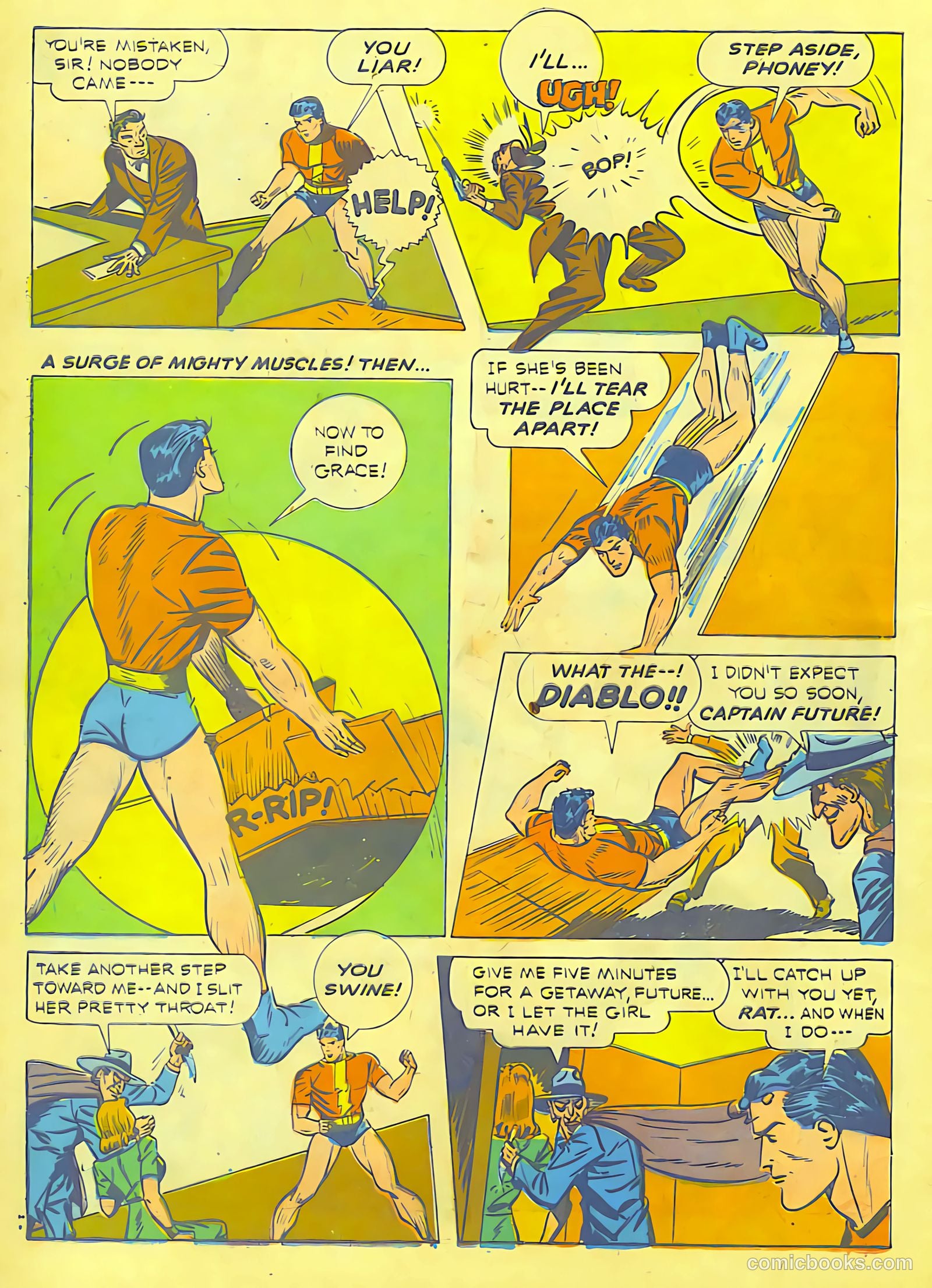 Startling Comics #17 (1940) — page 19 of 69