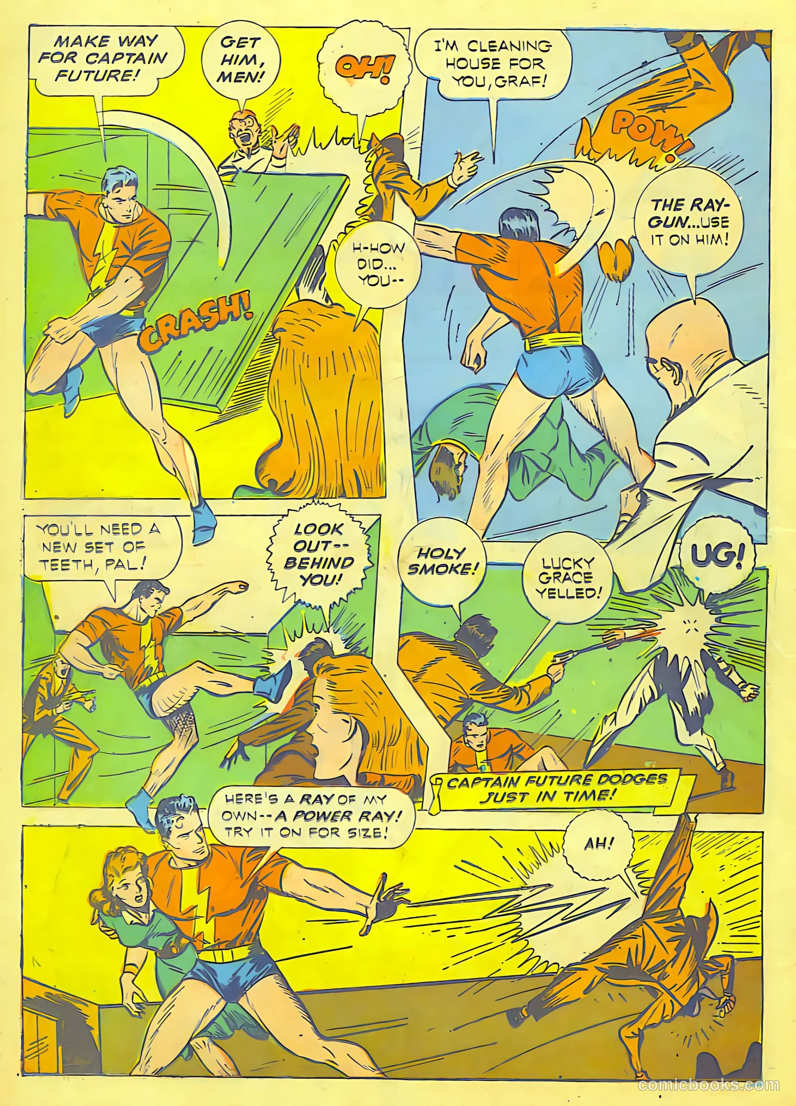 Startling Comics #17 (1940) — page 23 of 69